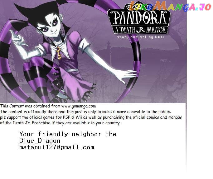 Pandora: A Death Jr. Manga chapter 2 - page 40