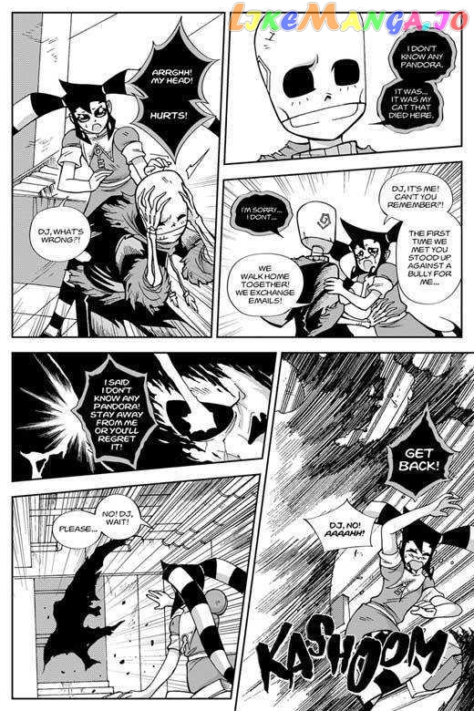 Pandora: A Death Jr. Manga chapter 3 - page 8