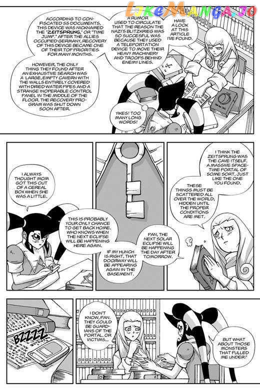 Pandora: A Death Jr. Manga chapter 4 - page 8