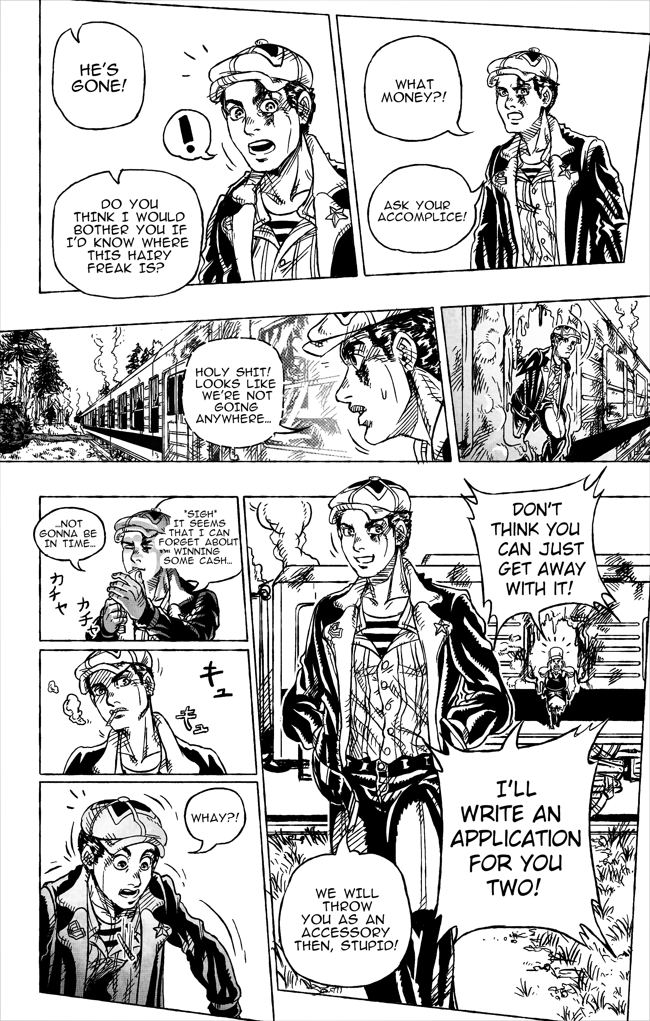 Jojo's Bizarre Adventure: Moscow Calling (Doujinshi) chapter 12 - page 3