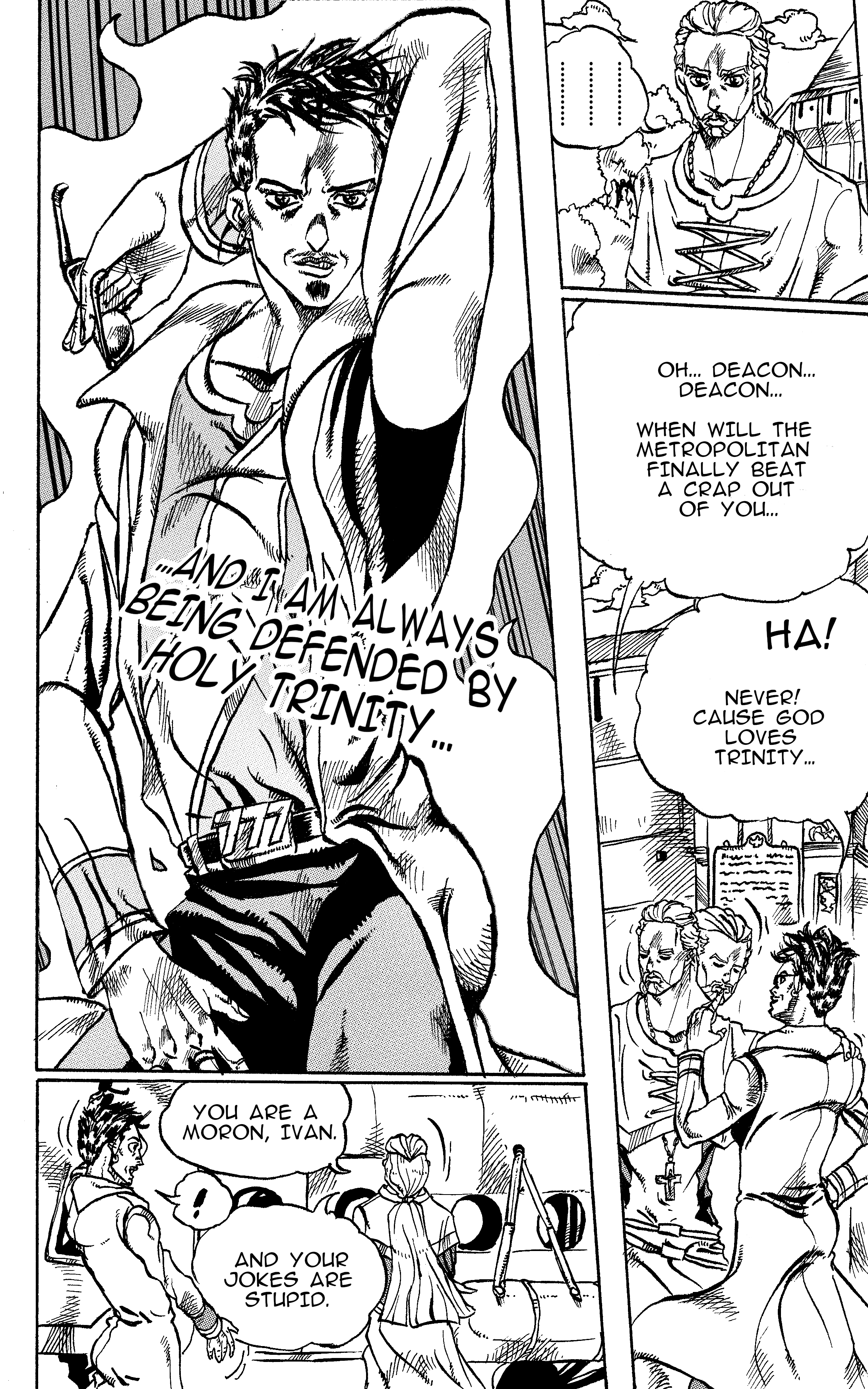 Jojo's Bizarre Adventure: Moscow Calling (Doujinshi) chapter 5 - page 5