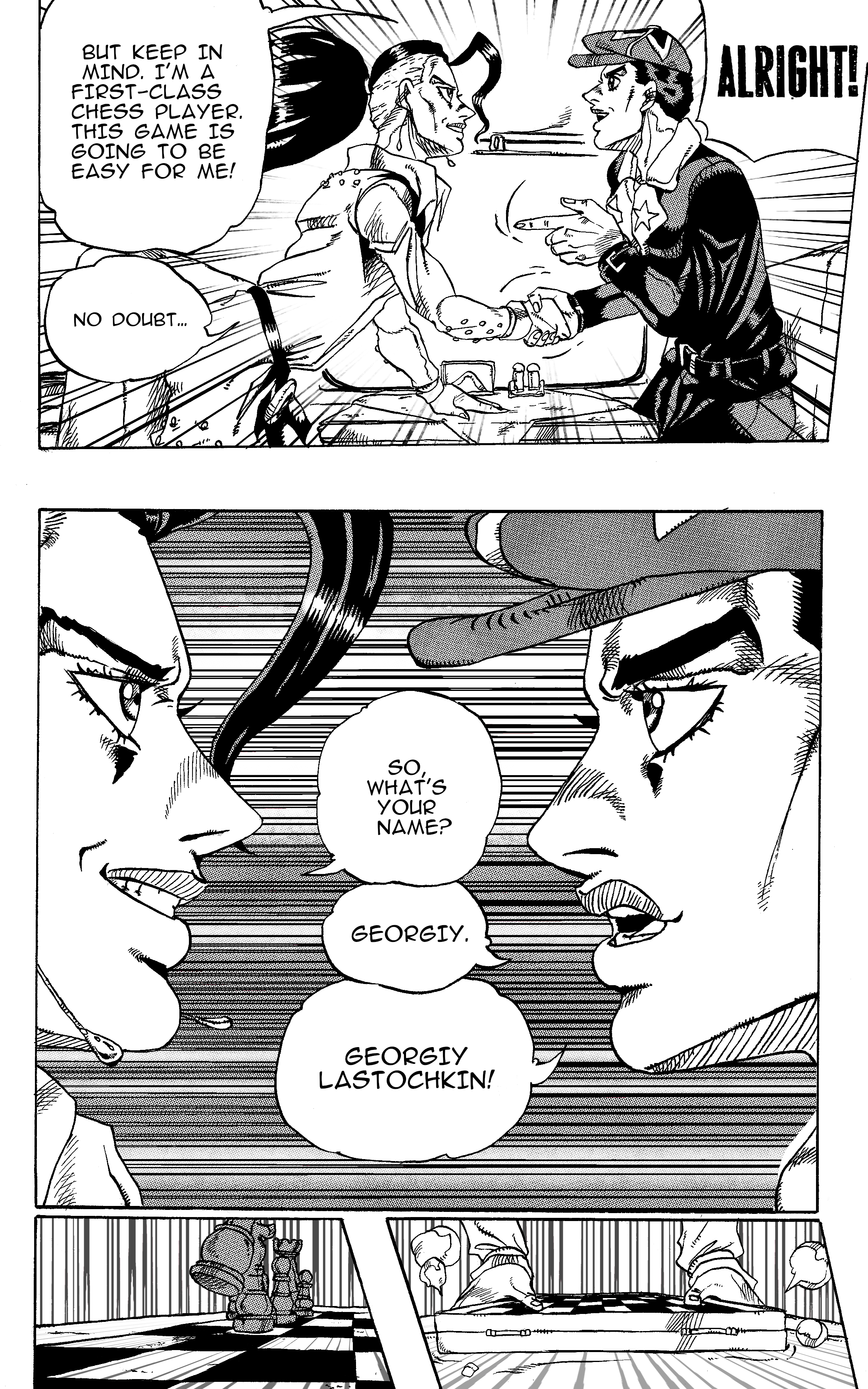 Jojo's Bizarre Adventure: Moscow Calling (Doujinshi) chapter 6 - page 14