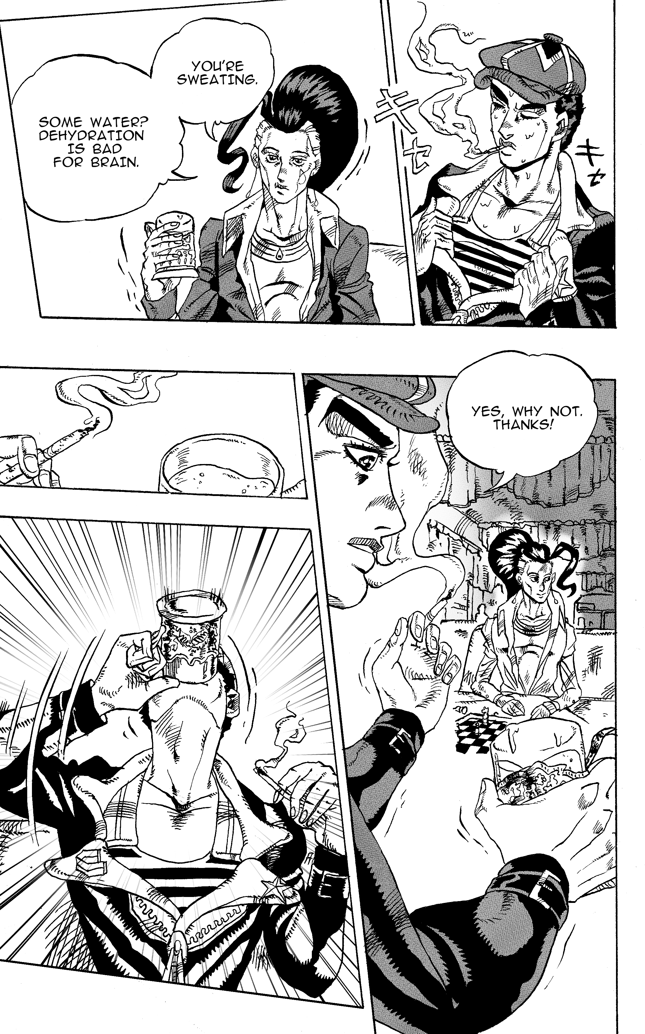 Jojo's Bizarre Adventure: Moscow Calling (Doujinshi) chapter 7 - page 8