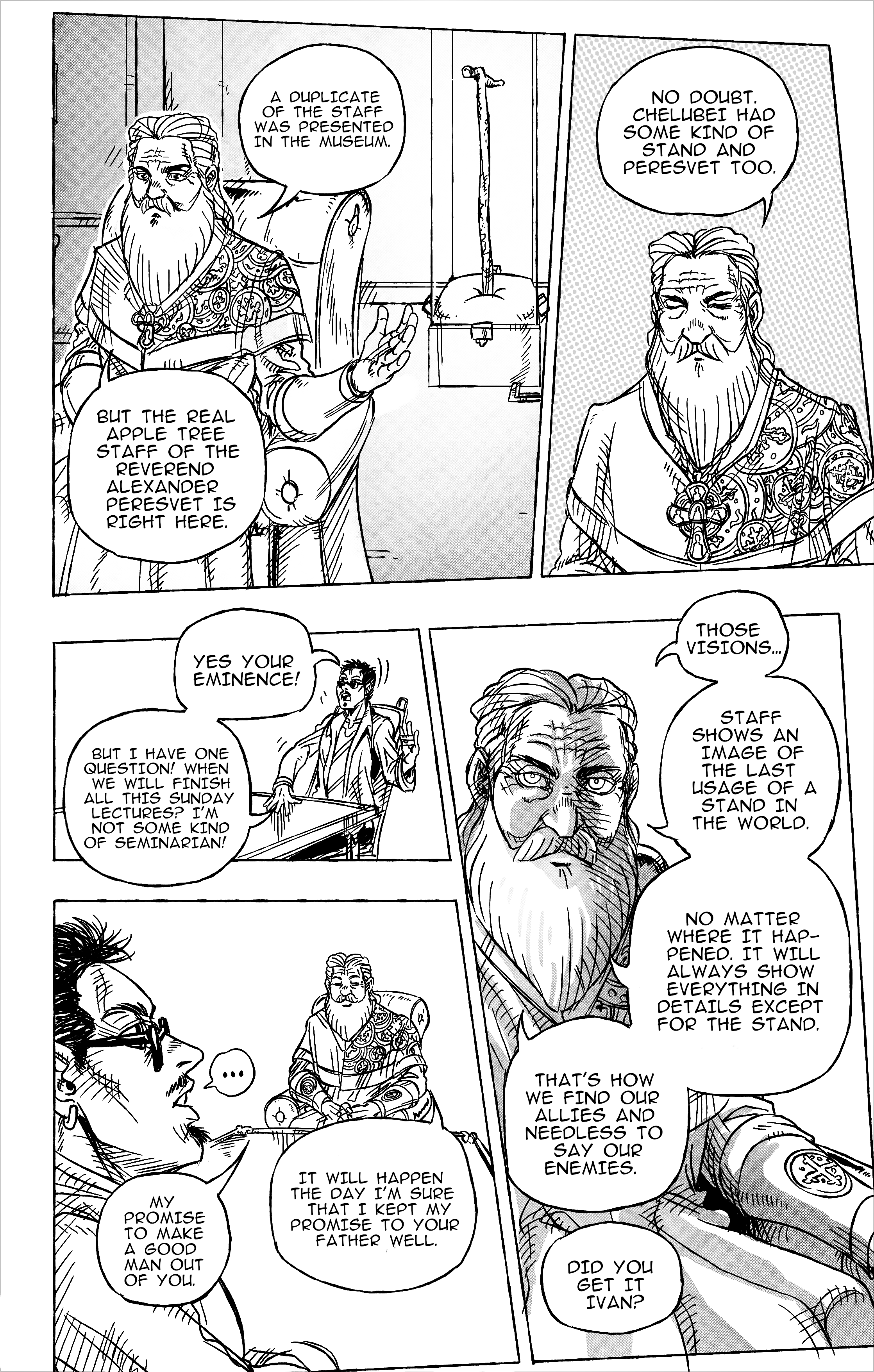 Jojo's Bizarre Adventure: Moscow Calling (Doujinshi) chapter 11 - page 7