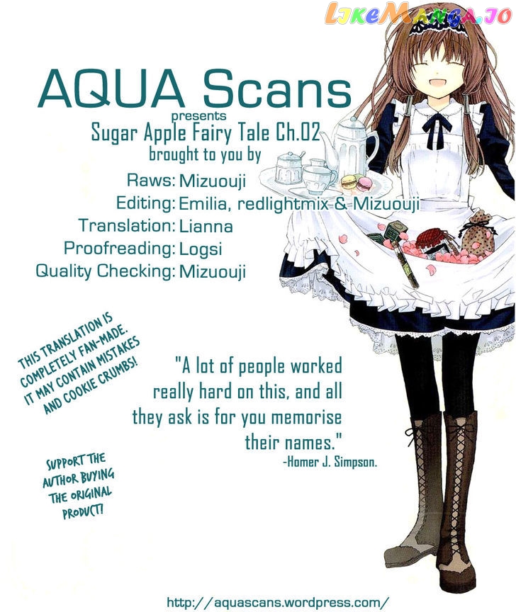 Ginzatoushi To Kuro No Yousei – Sugar Apple Fairytale chapter 2 - page 36