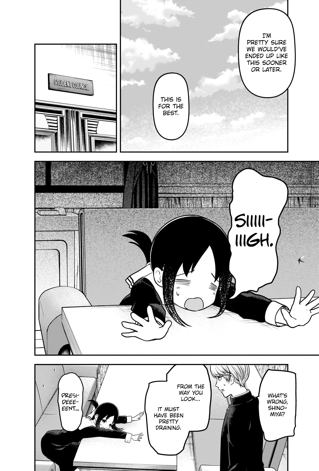 Kaguya-sama wa Kokurasetai - Tensai-tachi no Renai Zunousen Chapter 233 - page 2