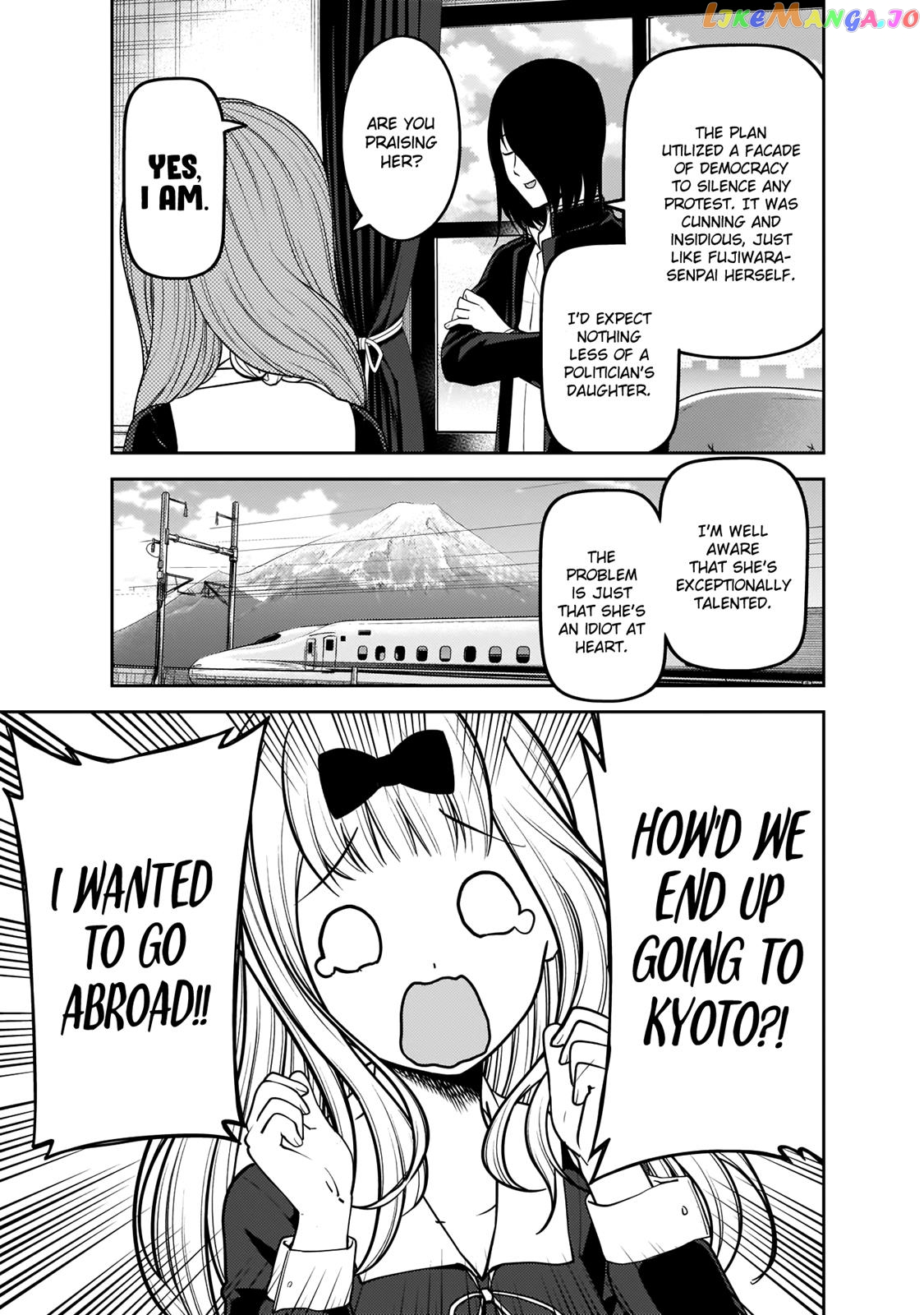Kaguya-sama wa Kokurasetai - Tensai-tachi no Renai Zunousen Chapter 180 - page 4