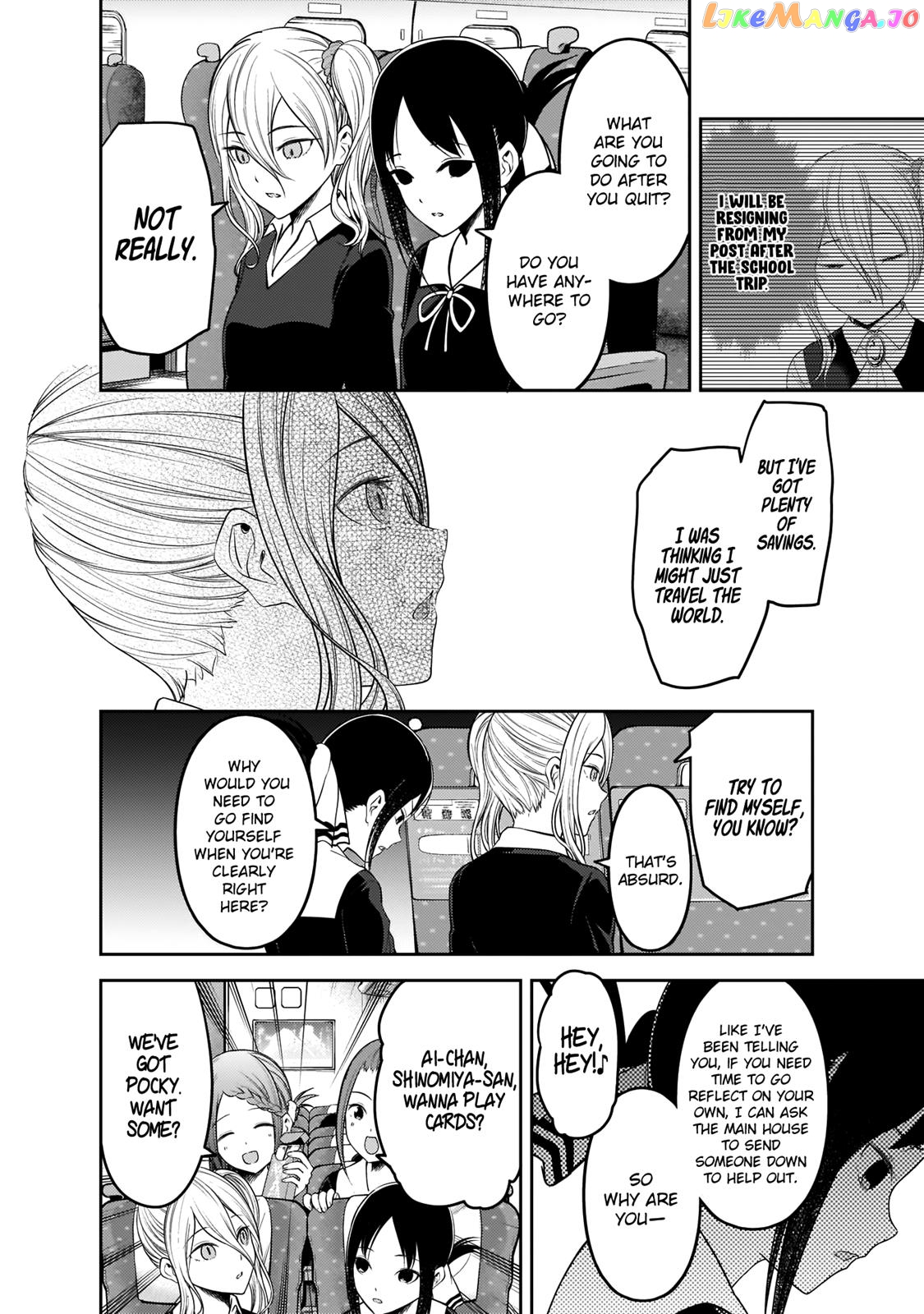 Kaguya-sama wa Kokurasetai - Tensai-tachi no Renai Zunousen Chapter 180 - page 7