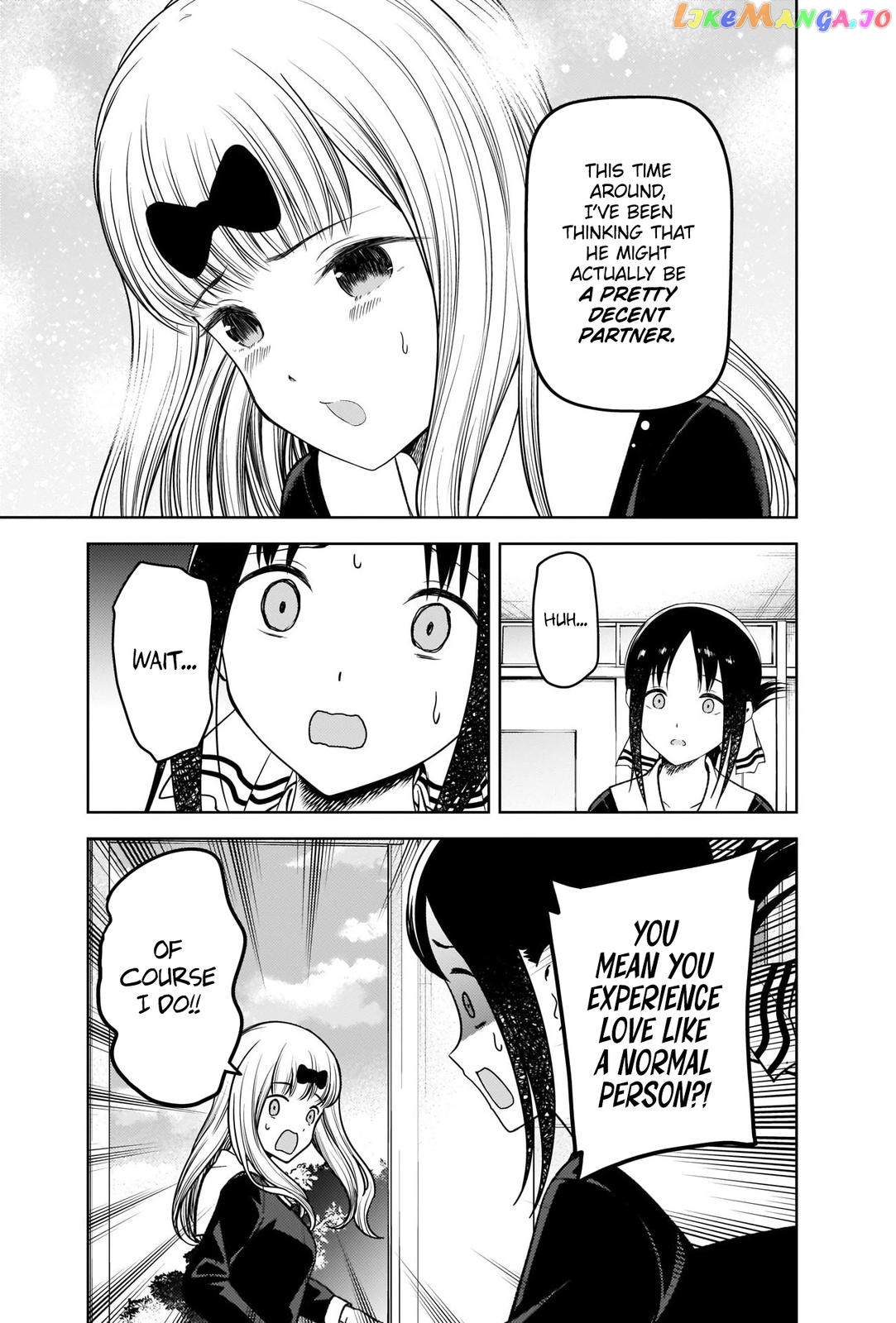 Kaguya-sama wa Kokurasetai - Tensai-tachi no Renai Zunousen Chapter 279 - page 5