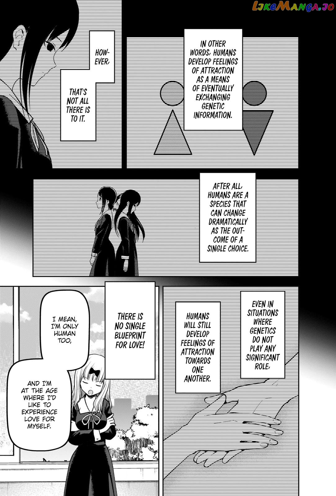 Kaguya-sama wa Kokurasetai - Tensai-tachi no Renai Zunousen Chapter 279 - page 7