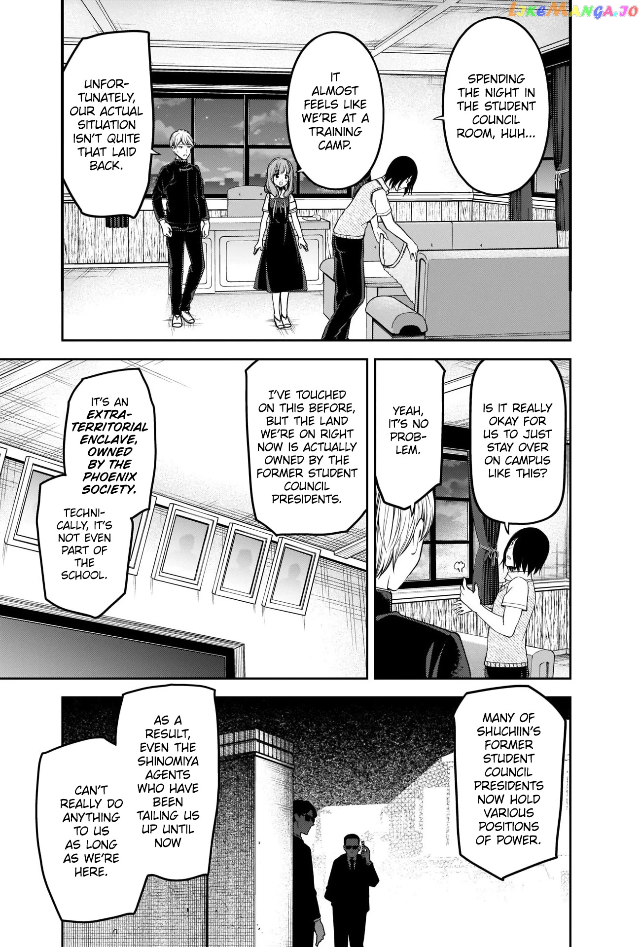 Kaguya-sama wa Kokurasetai - Tensai-tachi no Renai Zunousen Chapter 254 - page 3
