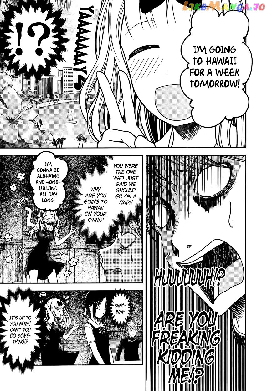 Kaguya-sama wa Kokurasetai - Tensai-tachi no Renai Zunousen Chapter 40 - page 9