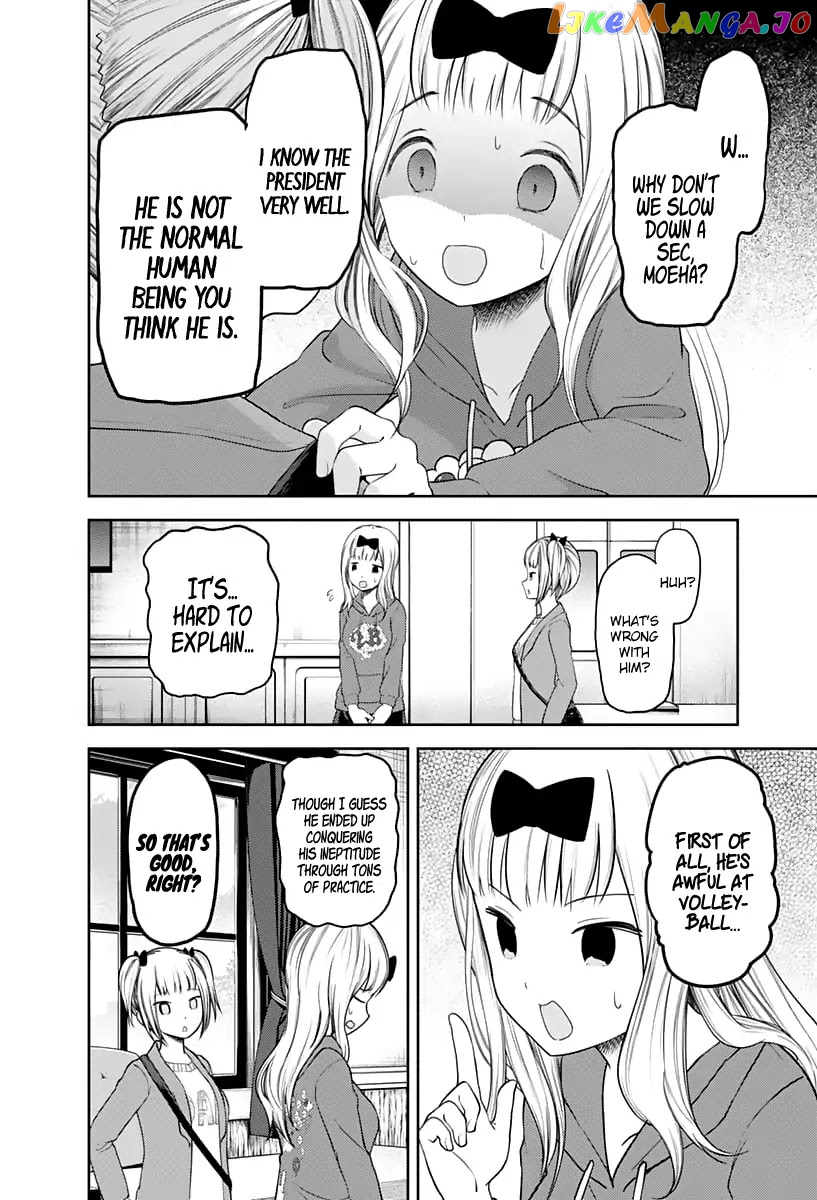 Kaguya-sama wa Kokurasetai - Tensai-tachi no Renai Zunousen Chapter 126 - page 5