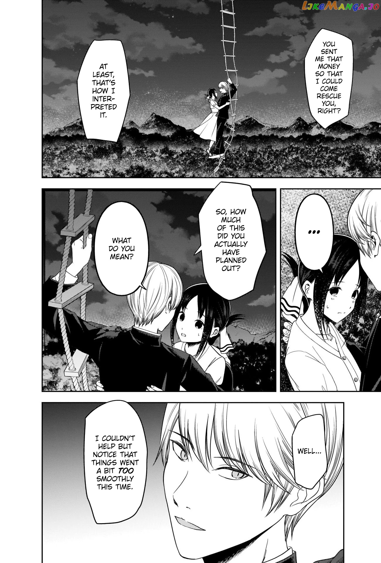 Kaguya-sama wa Kokurasetai - Tensai-tachi no Renai Zunousen Chapter 261 - page 4