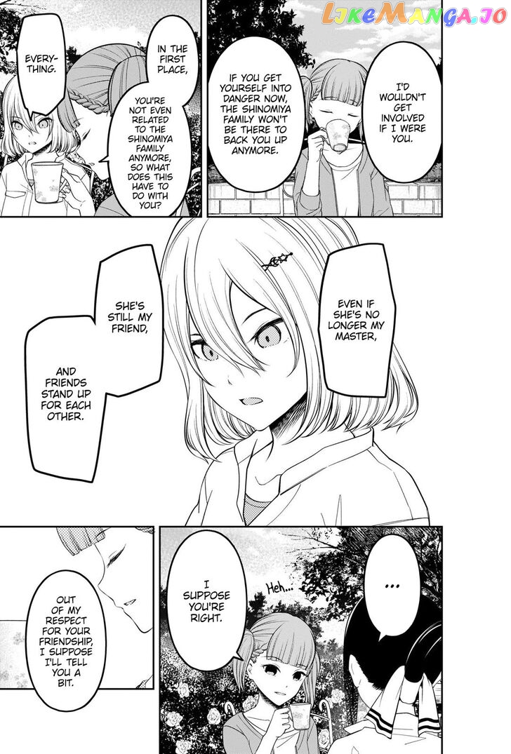 Kaguya-sama wa Kokurasetai - Tensai-tachi no Renai Zunousen Chapter 216 - page 5