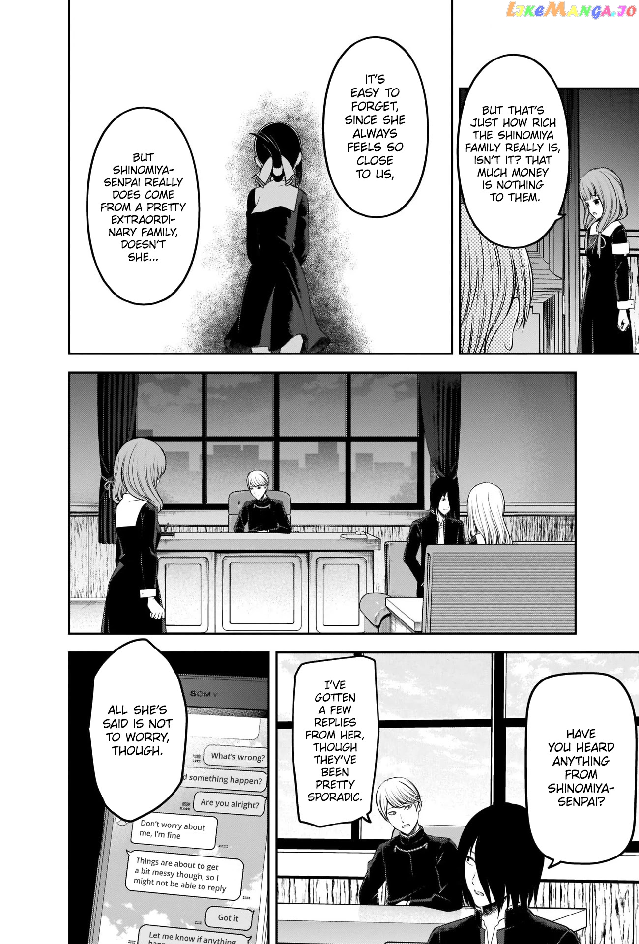 Kaguya-sama wa Kokurasetai - Tensai-tachi no Renai Zunousen Chapter 241 - page 6