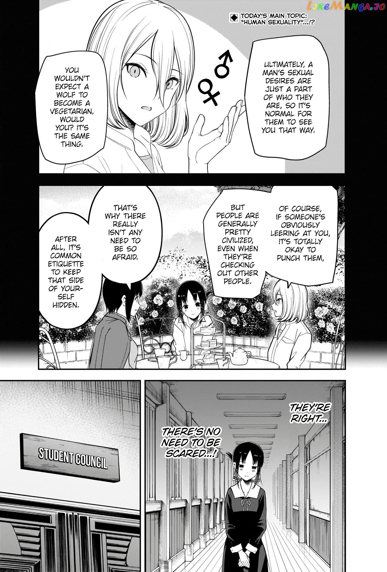 Kaguya-sama wa Kokurasetai - Tensai-tachi no Renai Zunousen Chapter 217 - page 1