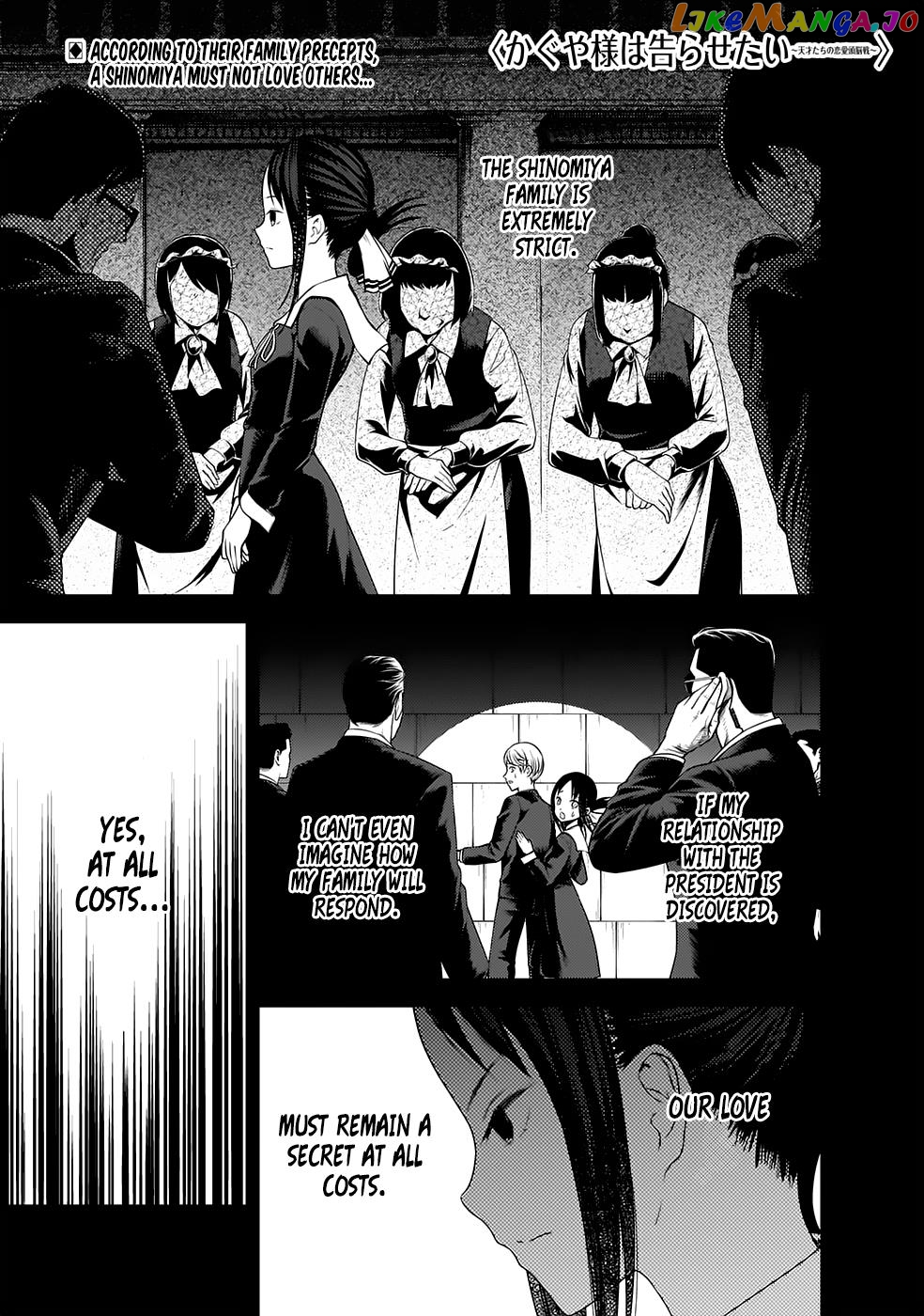 Kaguya-sama wa Kokurasetai - Tensai-tachi no Renai Zunousen Chapter 167 - page 1