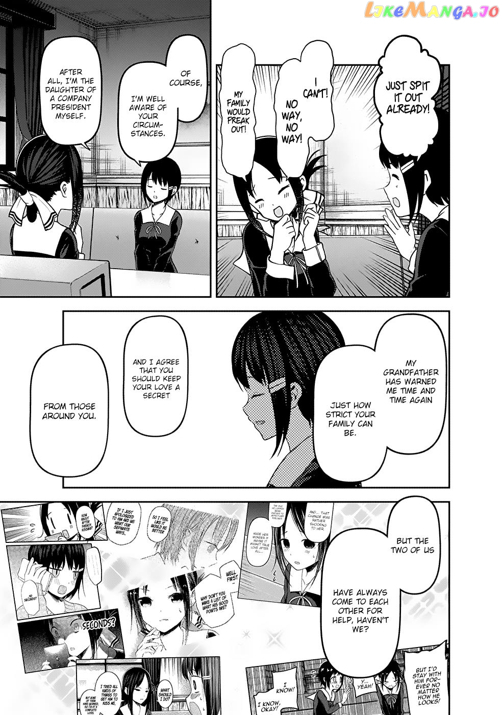 Kaguya-sama wa Kokurasetai - Tensai-tachi no Renai Zunousen Chapter 167 - page 8