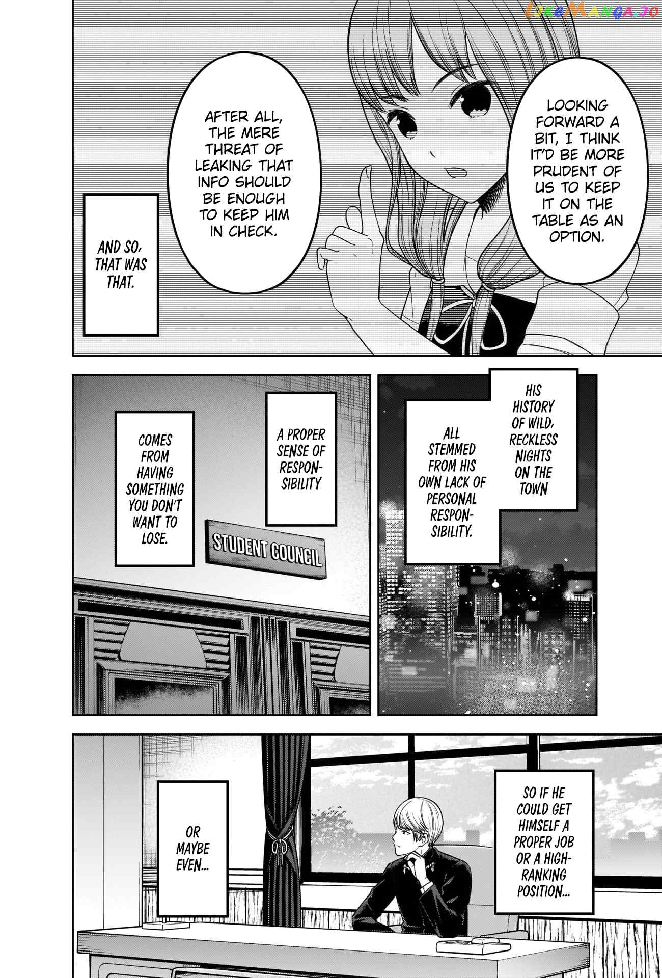 Kaguya-sama wa Kokurasetai - Tensai-tachi no Renai Zunousen Chapter 262 - page 4