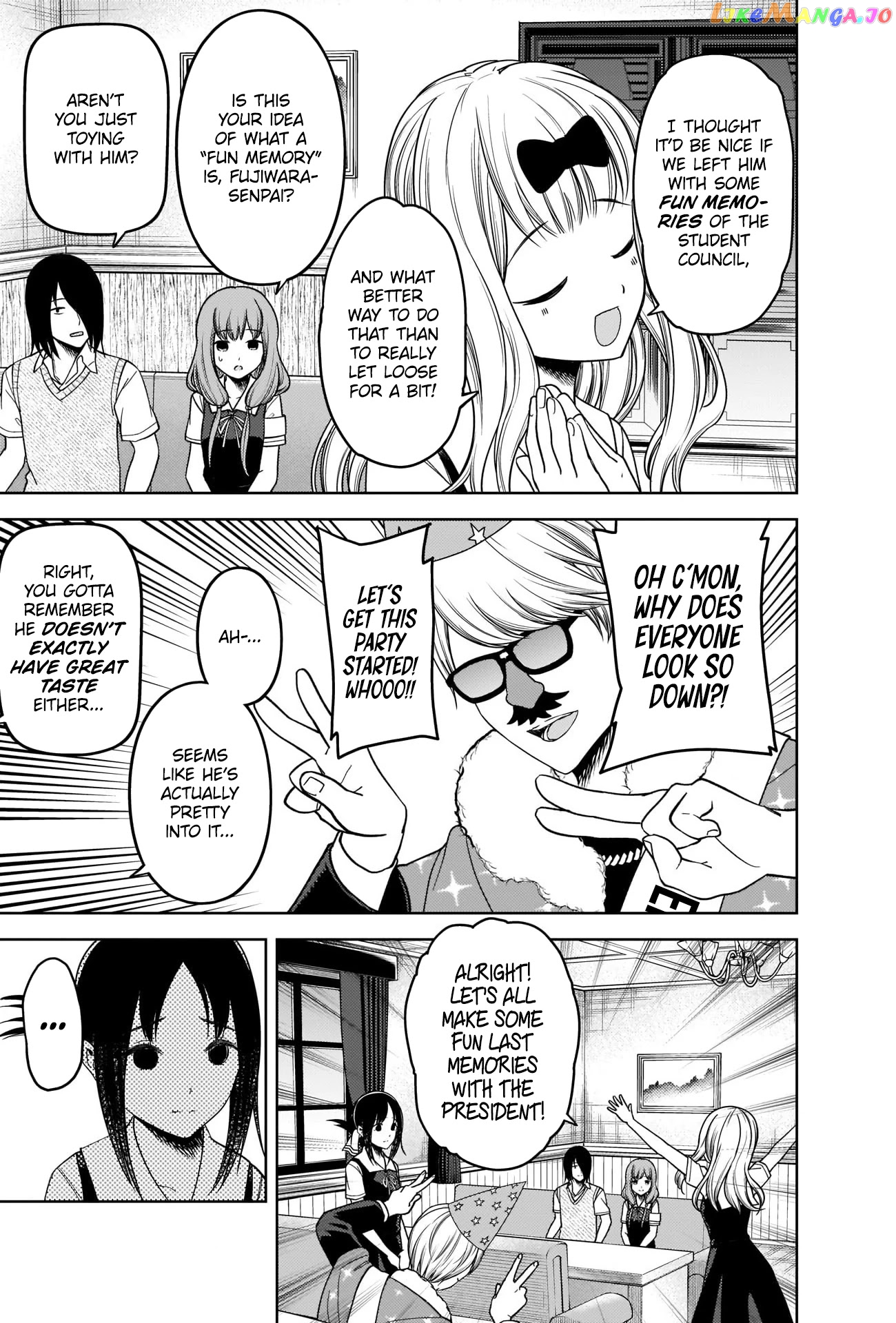 Kaguya-sama wa Kokurasetai - Tensai-tachi no Renai Zunousen Chapter 263 - page 3