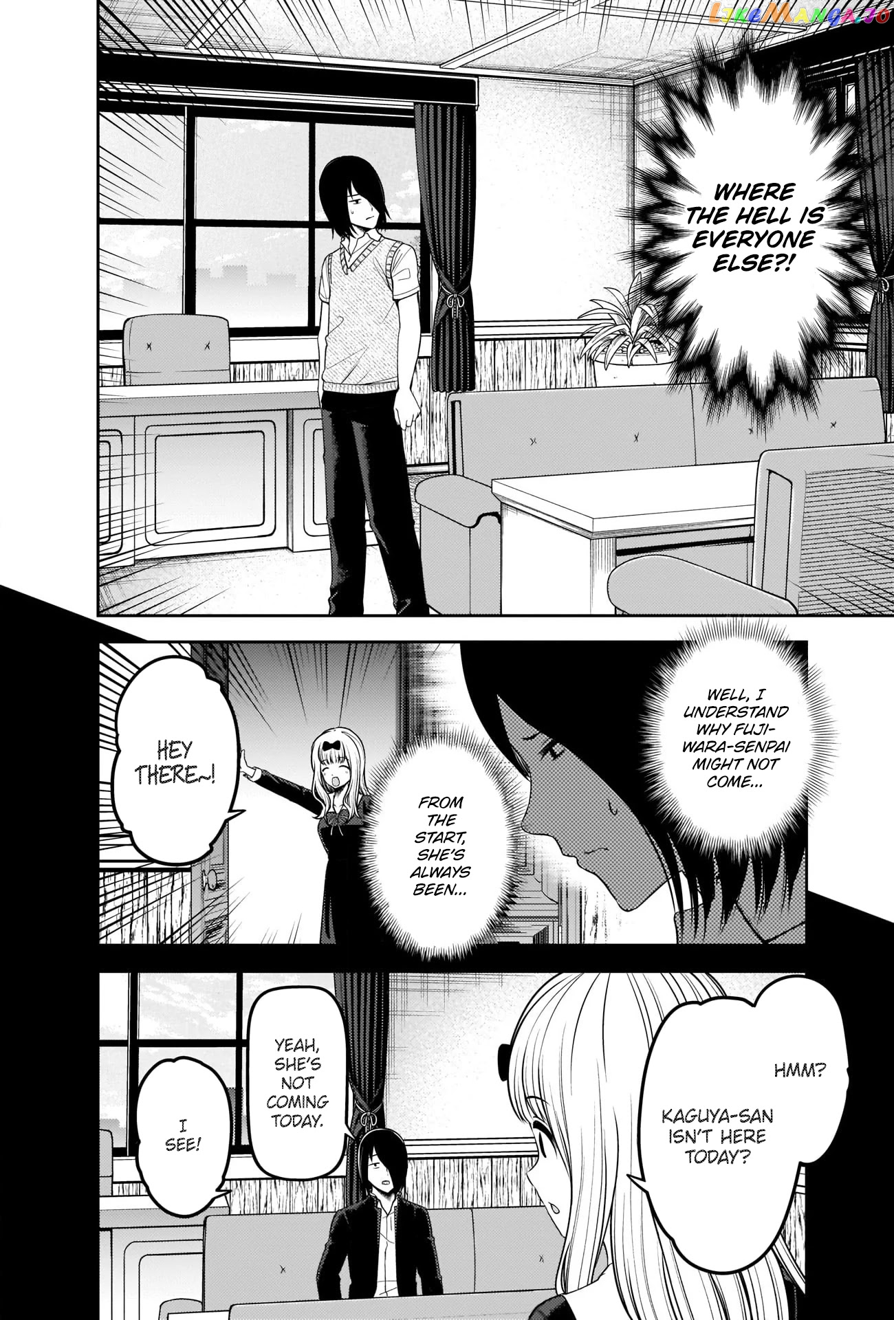 Kaguya-sama wa Kokurasetai - Tensai-tachi no Renai Zunousen Chapter 244 - page 2