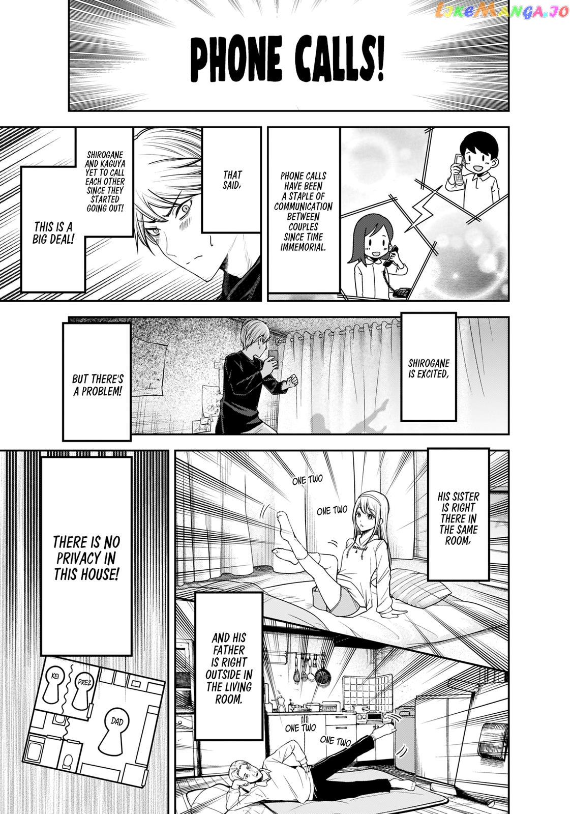 Kaguya-sama wa Kokurasetai - Tensai-tachi no Renai Zunousen Chapter 170 - page 4