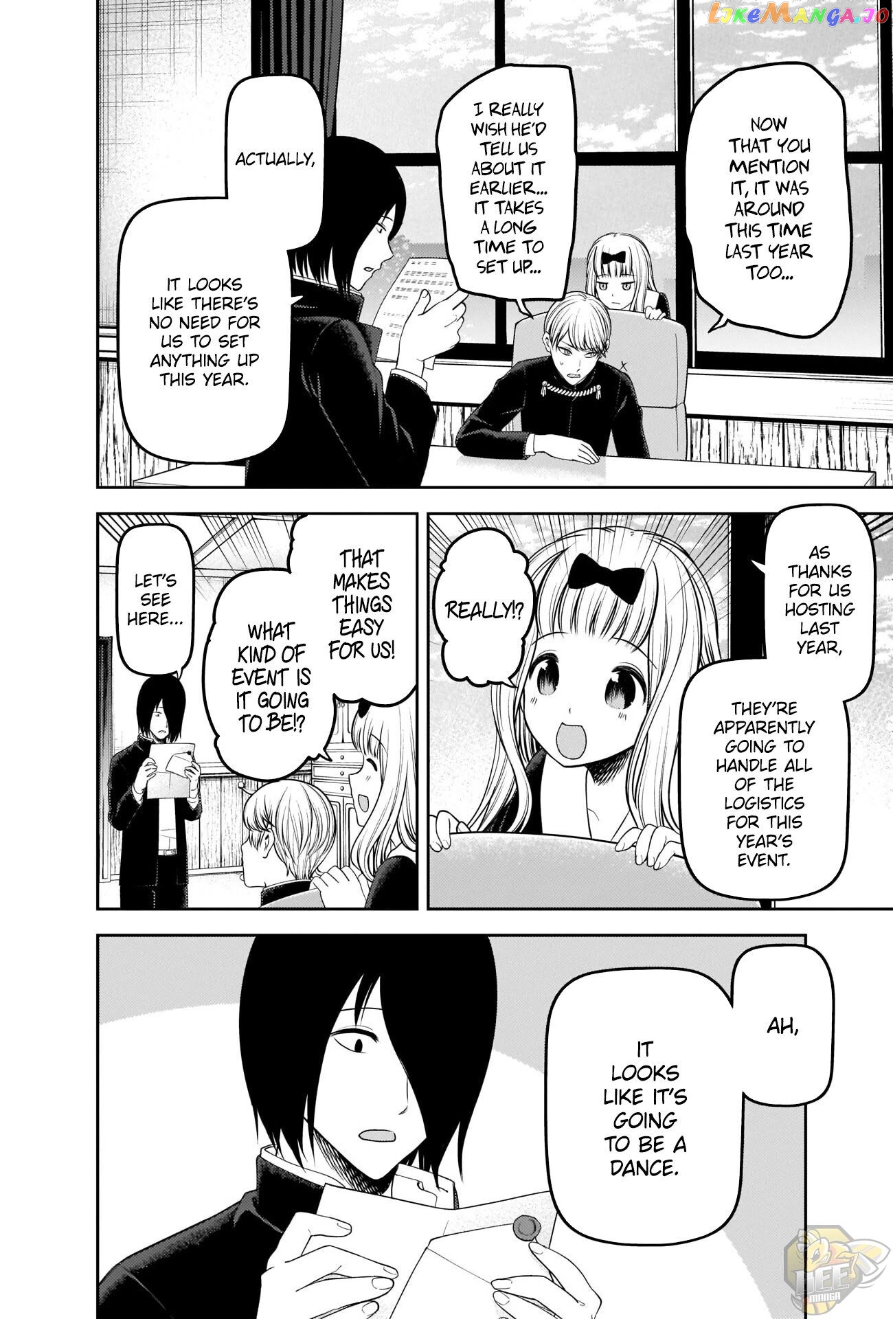 Kaguya-sama wa Kokurasetai - Tensai-tachi no Renai Zunousen Chapter 224 - page 2