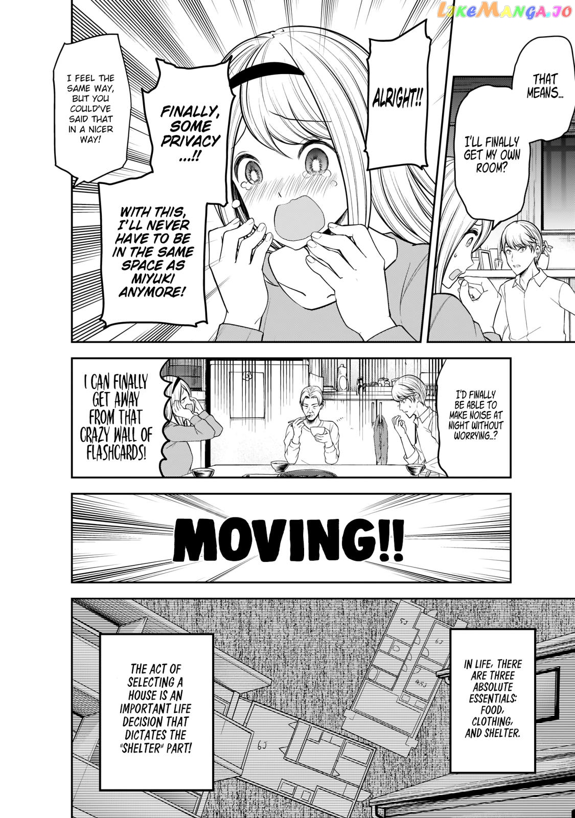 Kaguya-sama wa Kokurasetai - Tensai-tachi no Renai Zunousen Chapter 197 - page 4