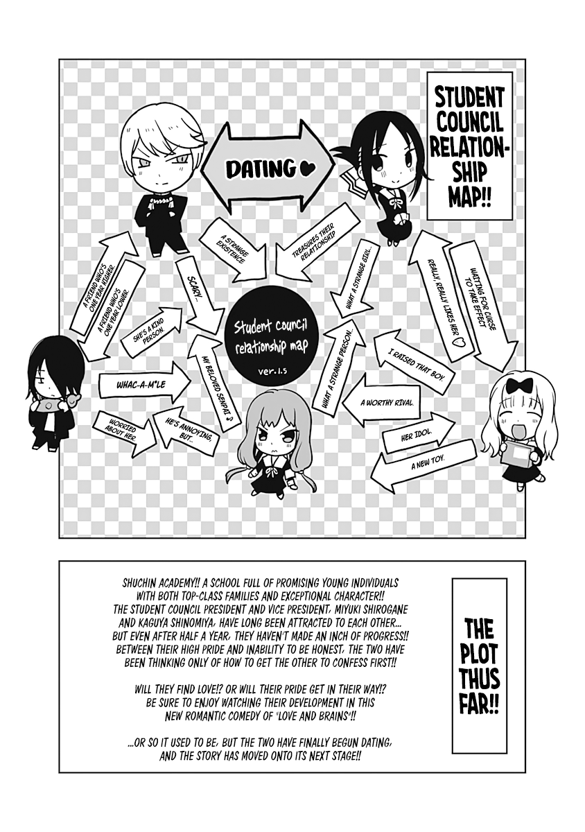 Kaguya-sama wa Kokurasetai - Tensai-tachi no Renai Zunousen Chapter 201.5 - page 4