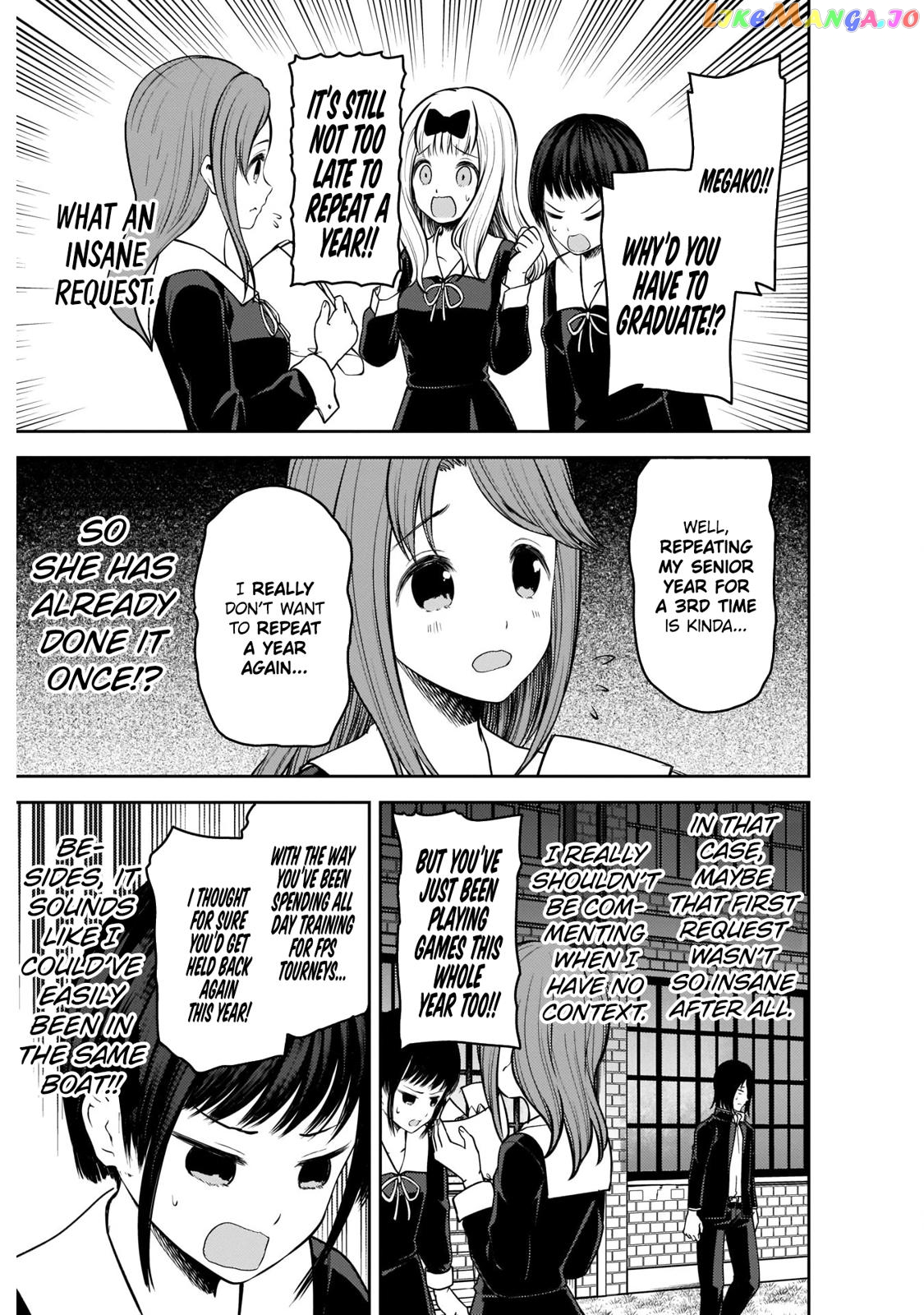 Kaguya-sama wa Kokurasetai - Tensai-tachi no Renai Zunousen Chapter 202 - page 5