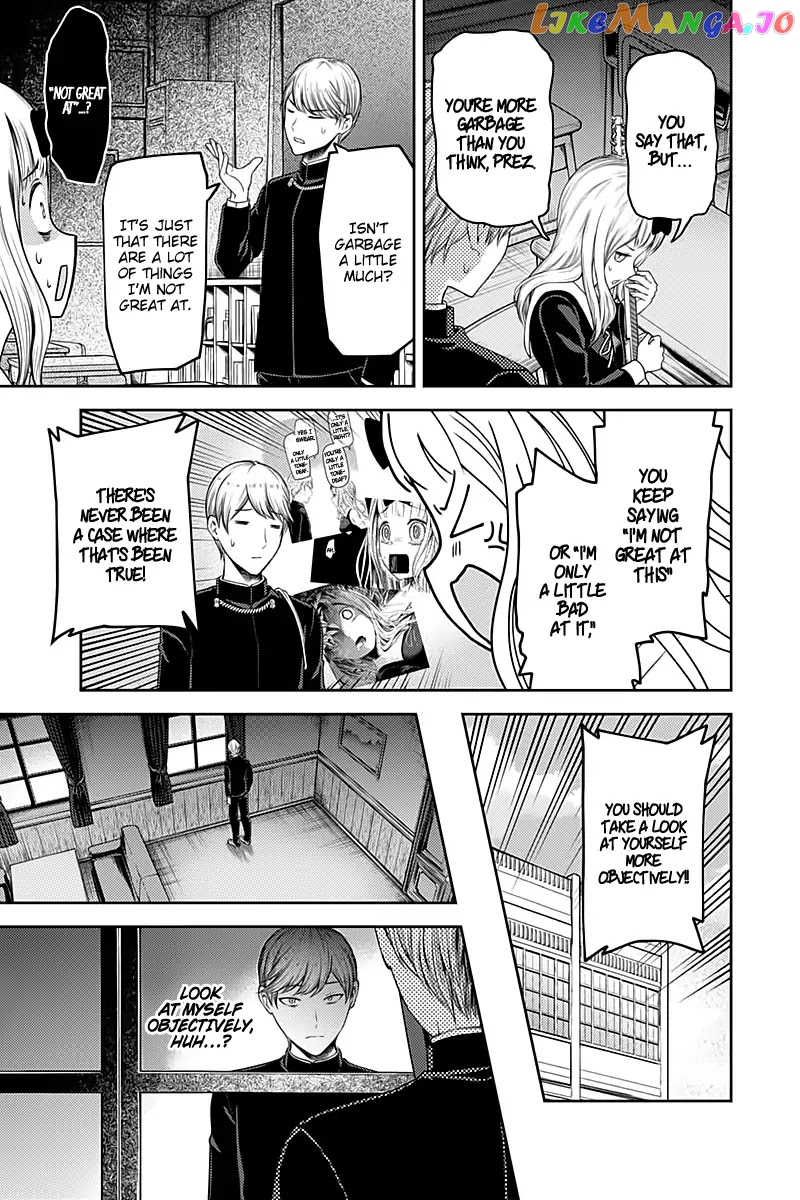Kaguya-sama wa Kokurasetai - Tensai-tachi no Renai Zunousen Chapter 114 - page 4