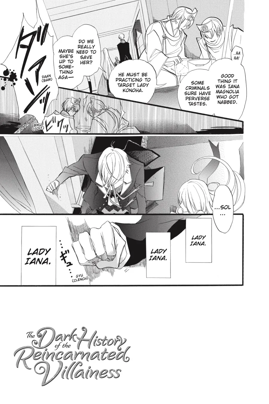 The Reincarnated Villainess’ Dark History chapter 37 - page 3