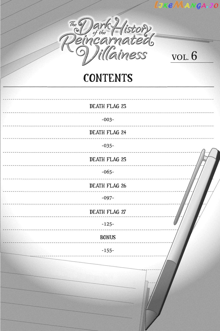 The Reincarnated Villainess’ Dark History chapter 23 - page 4