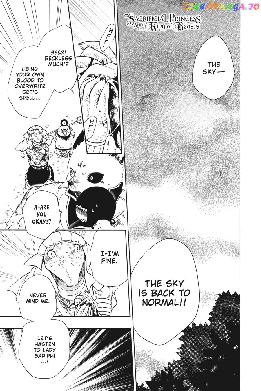Niehime To Kemono No Ou chapter 85 - page 32