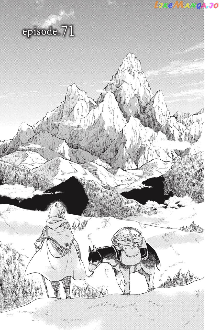 Niehime To Kemono No Ou chapter 71 - page 1