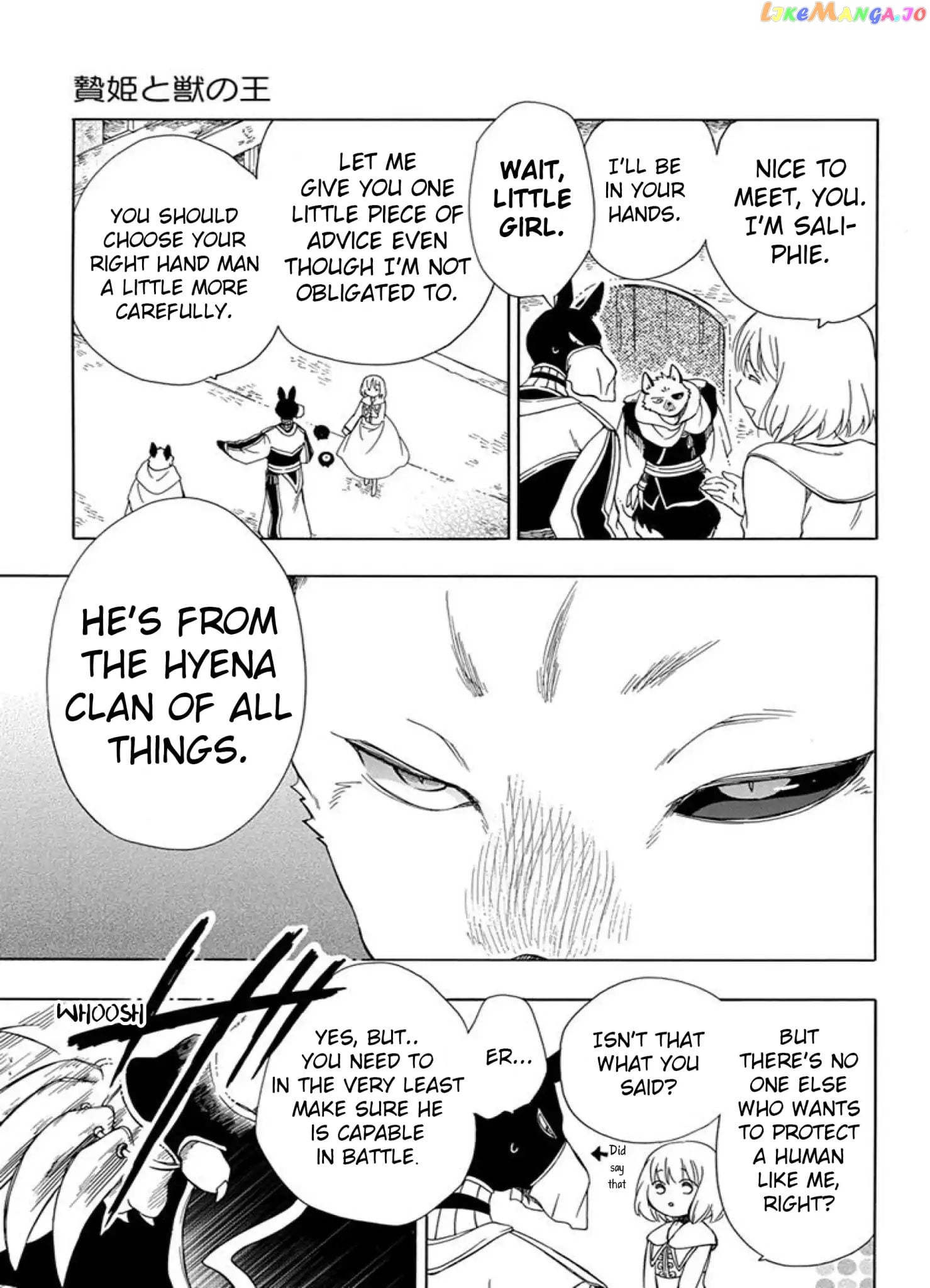 Niehime To Kemono No Ou chapter 40 - page 3