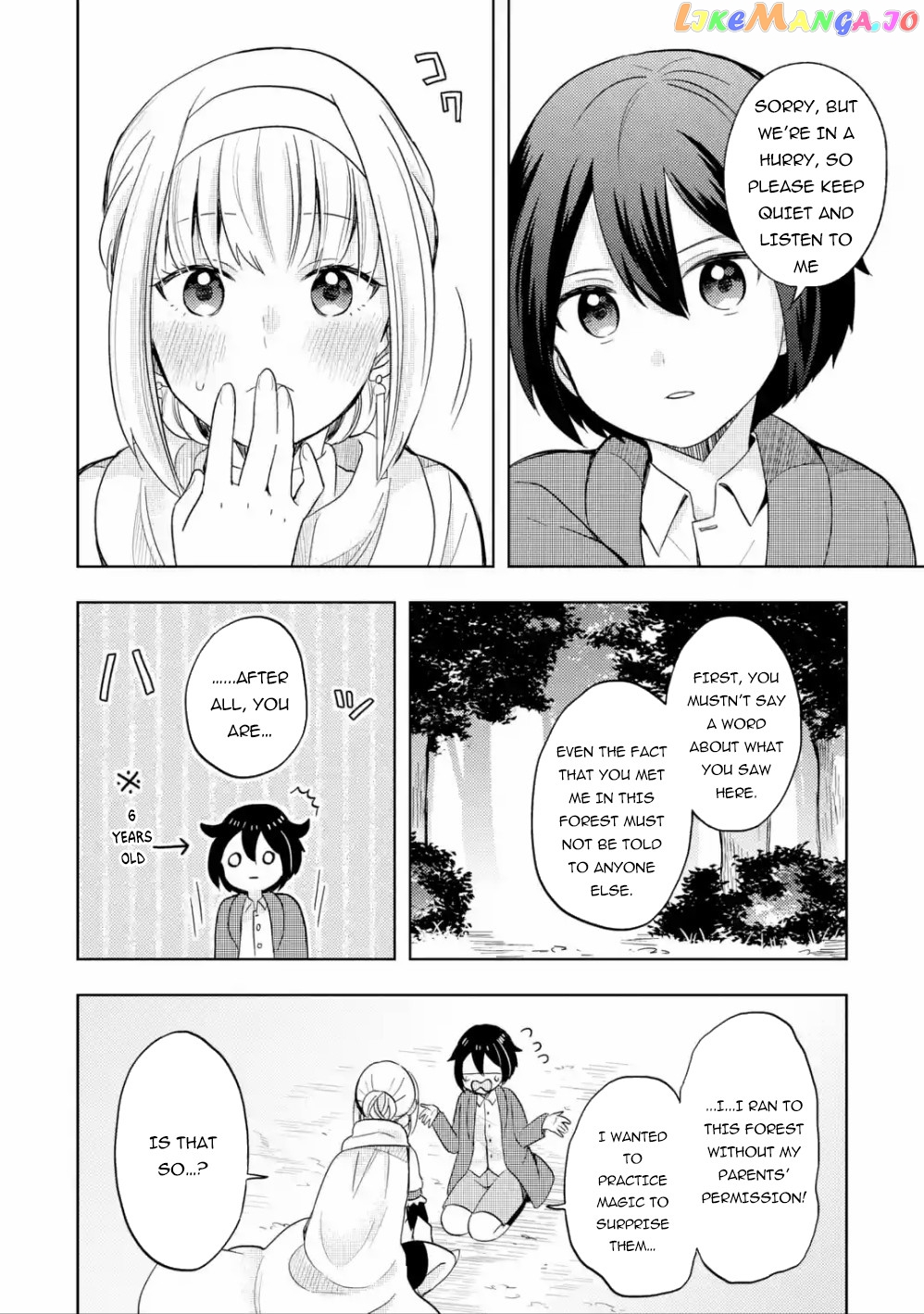 6-sai no Kenja wa Hikage no Michi wo Ayumitai chapter 1 - page 35