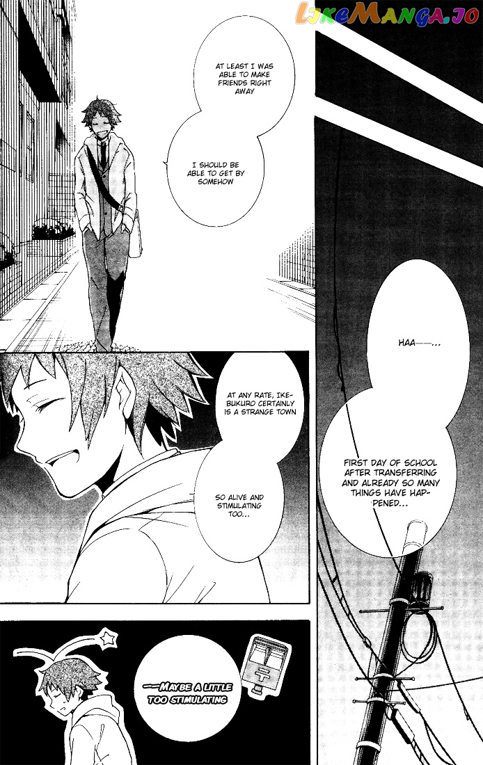 Durarara!! - 3 Way Standoff - Alley chapter 1 - page 29