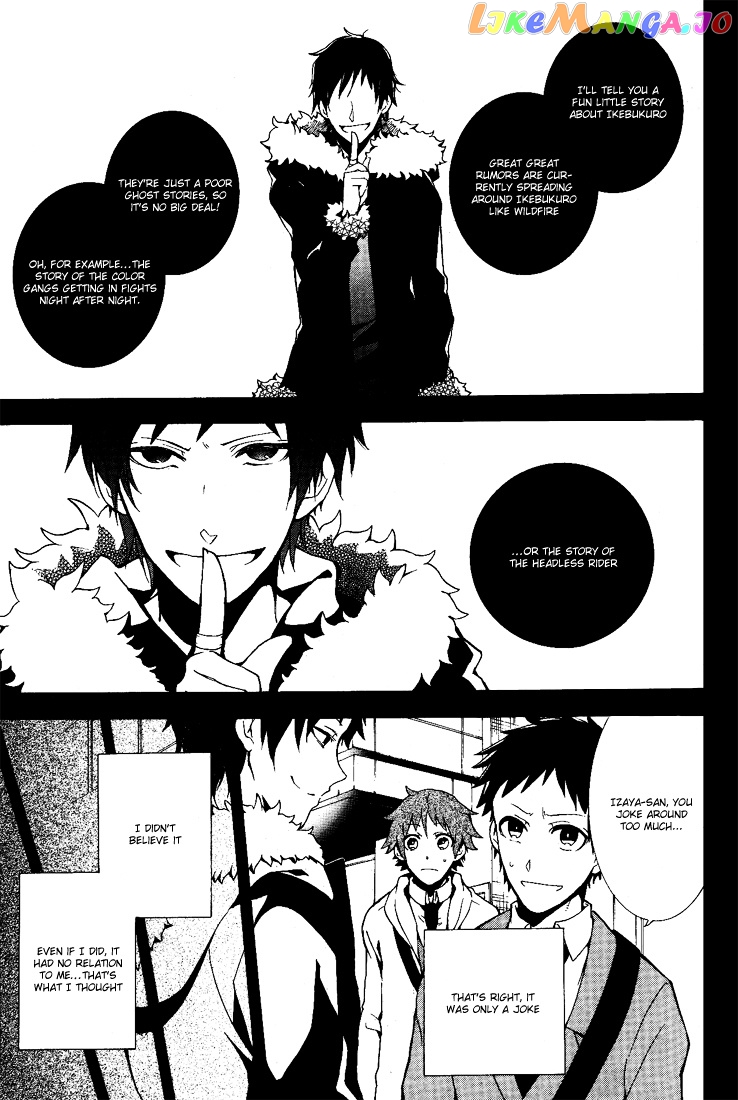 Durarara!! - 3 Way Standoff - Alley chapter 1 - page 4