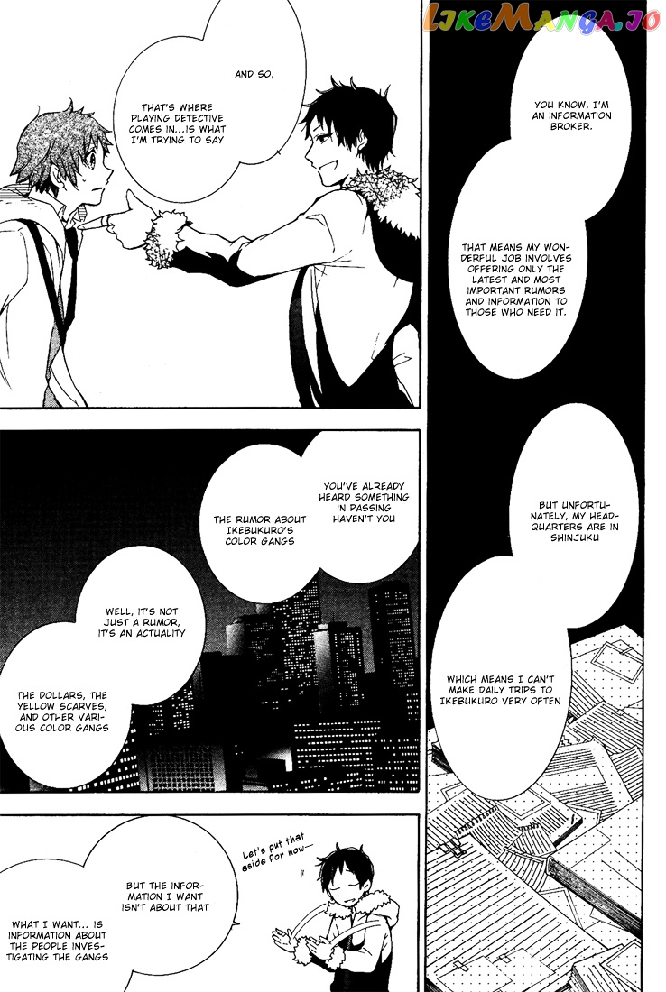 Durarara!! - 3 Way Standoff - Alley chapter 2 - page 9