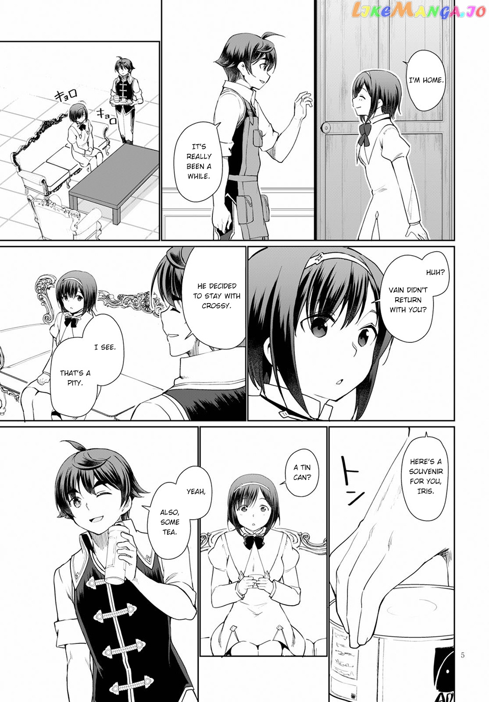 Botsuraku Youtei Nanode, Kajishokunin Wo Mezasu chapter 34 - page 6