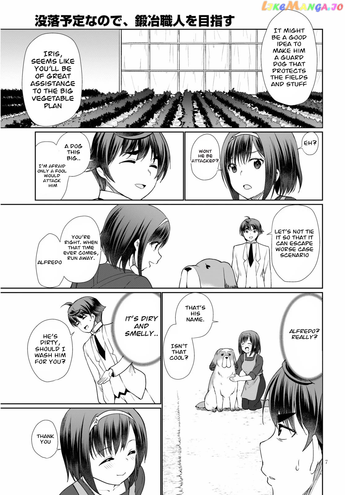 Botsuraku Youtei Nanode, Kajishokunin Wo Mezasu chapter 37 - page 7