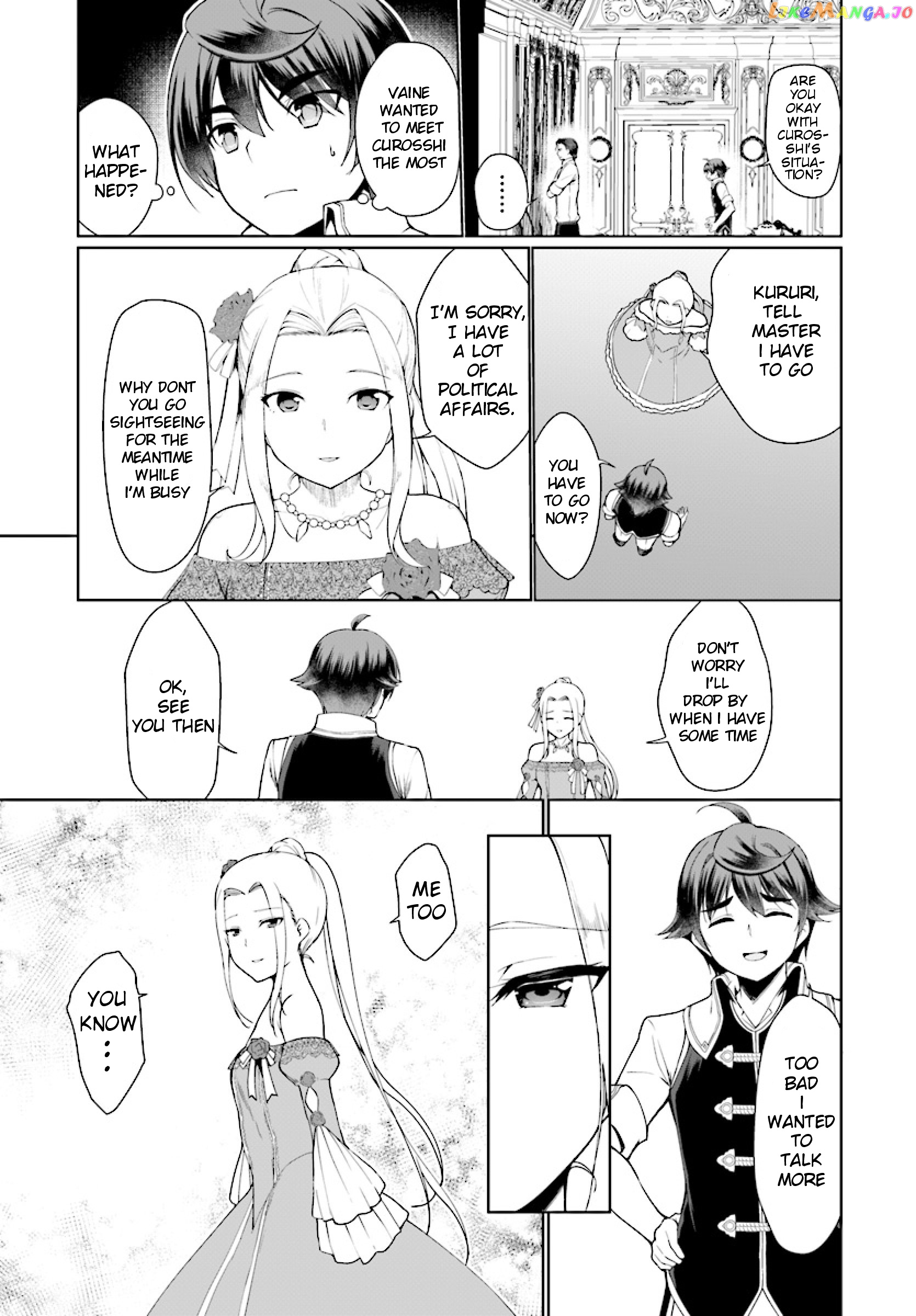 Botsuraku Youtei Nanode, Kajishokunin Wo Mezasu chapter 25 - page 8