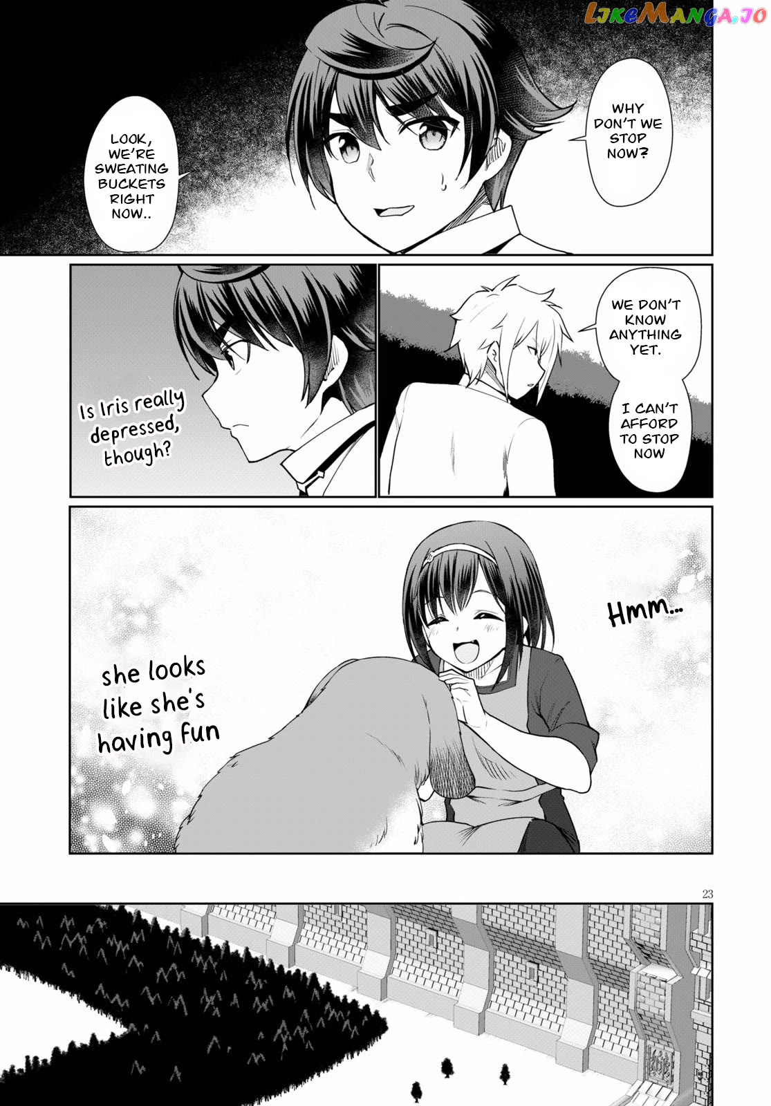 Botsuraku Youtei Nanode, Kajishokunin Wo Mezasu Chapter 38 - page 23