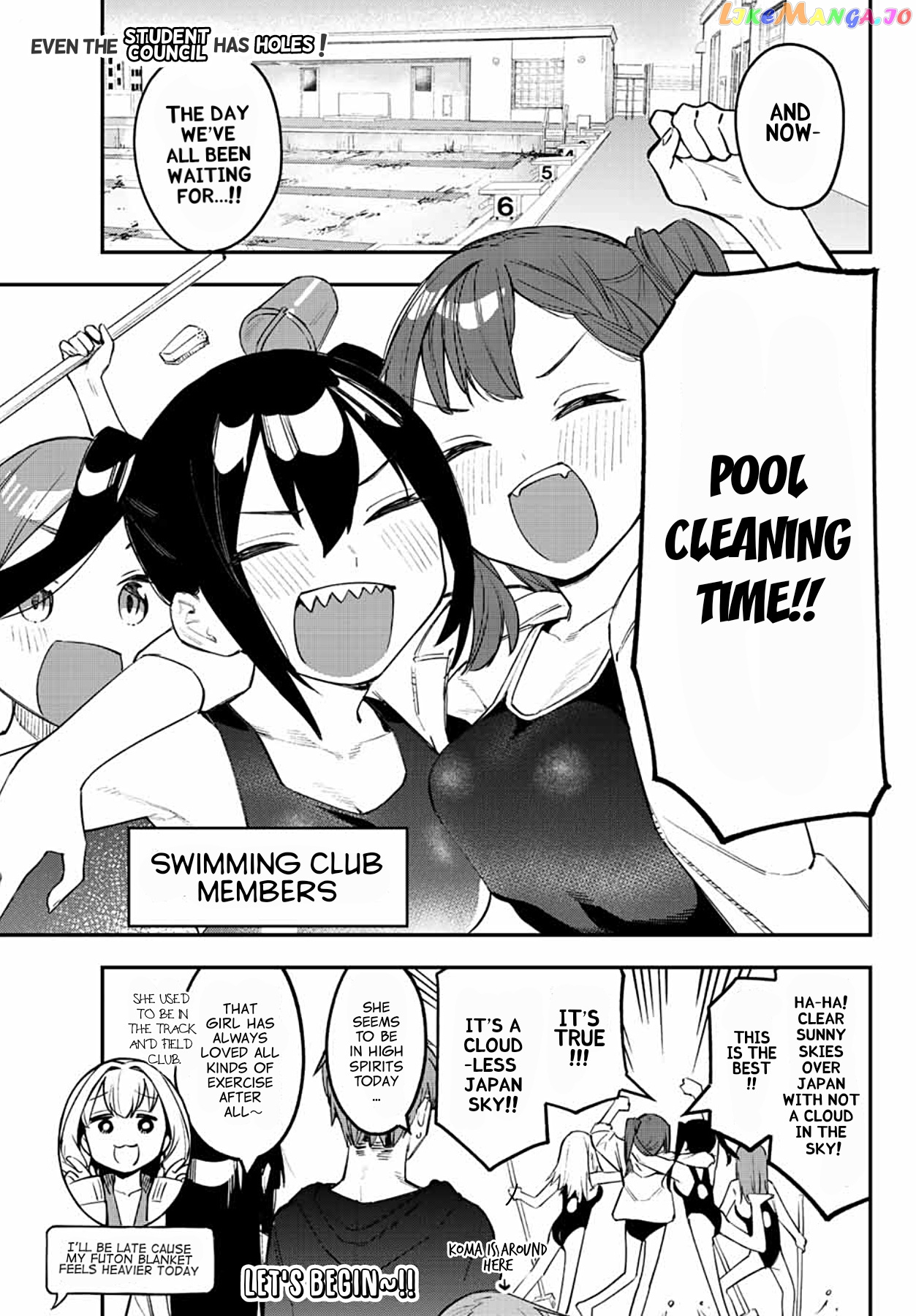 Seitokai Ni Mo Ana Wa Aru! chapter 10 - page 1