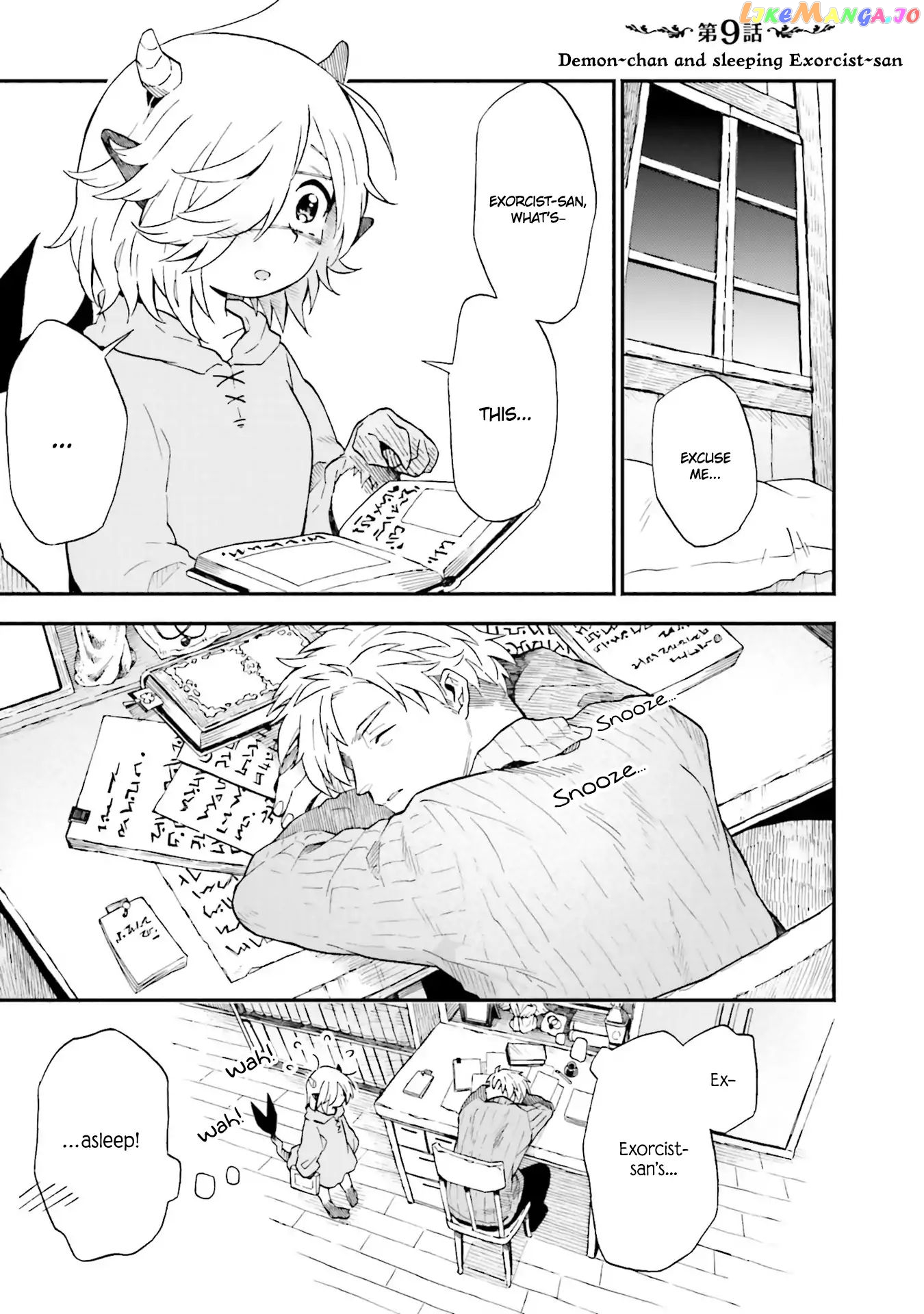 Exorcist and Devil-chan chapter 9 - page 1