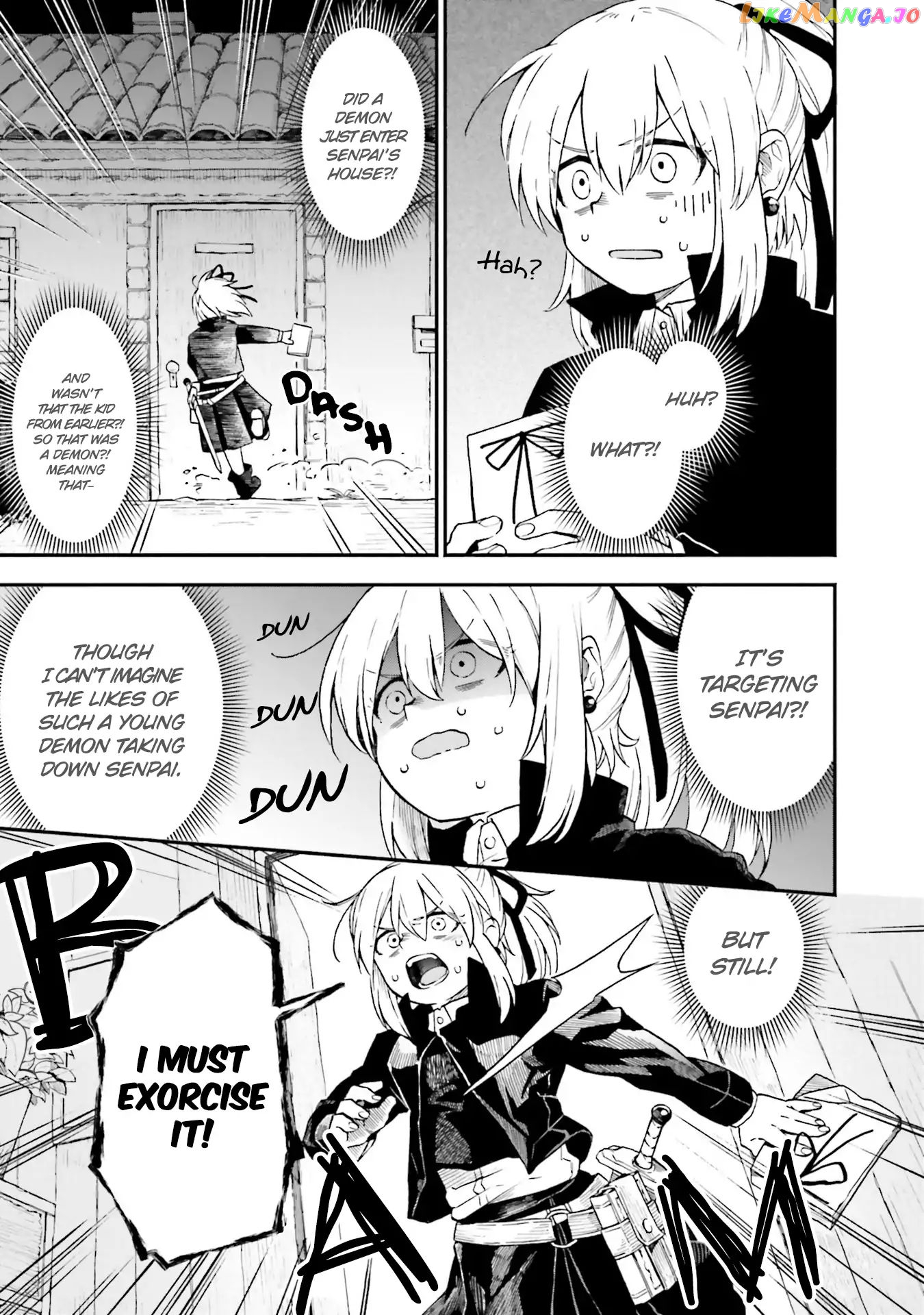 Exorcist and Devil-chan chapter 10 - page 3