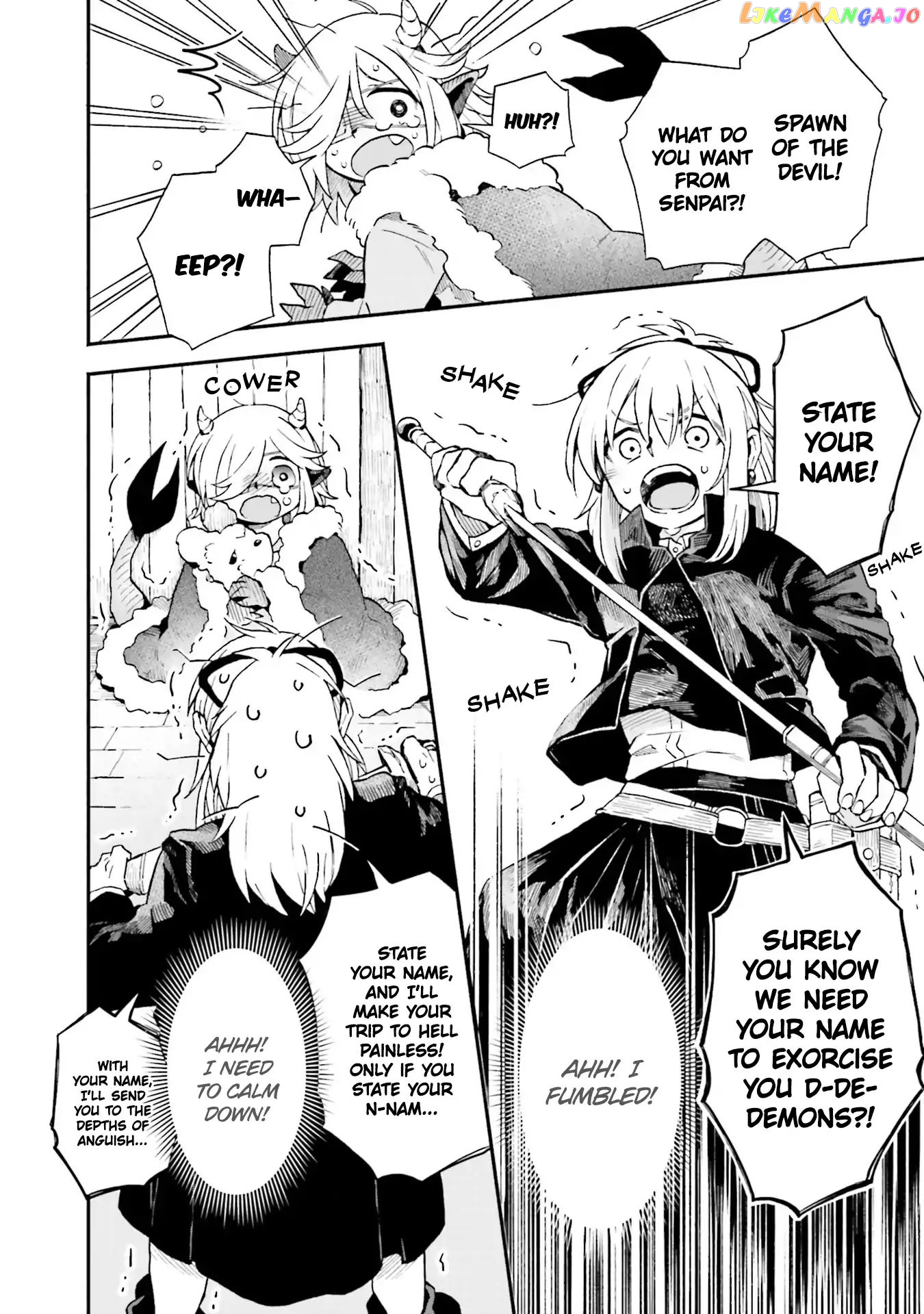 Exorcist and Devil-chan chapter 10 - page 4