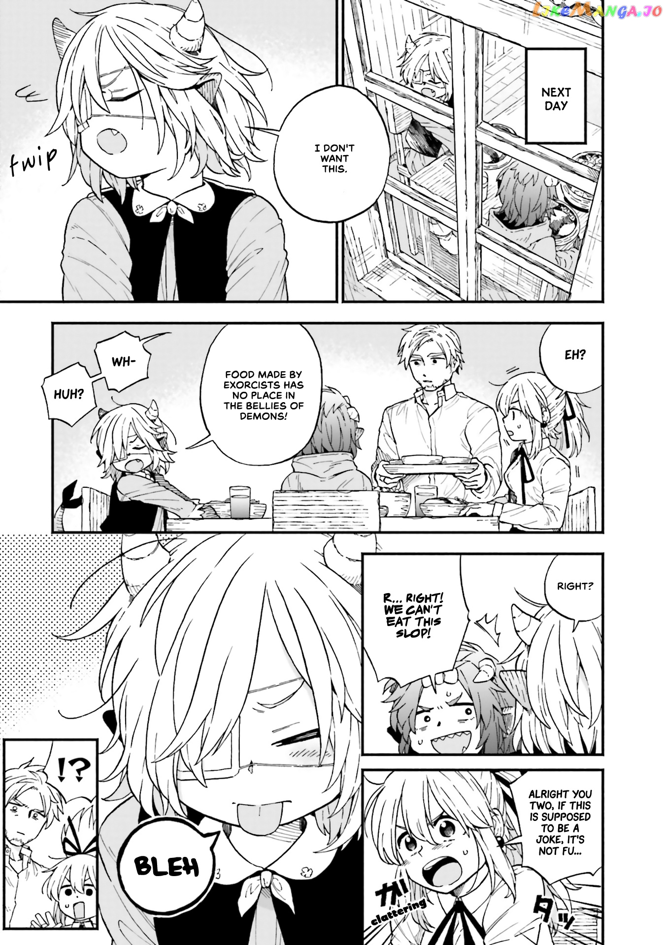 Exorcist and Devil-chan chapter 38 - page 2